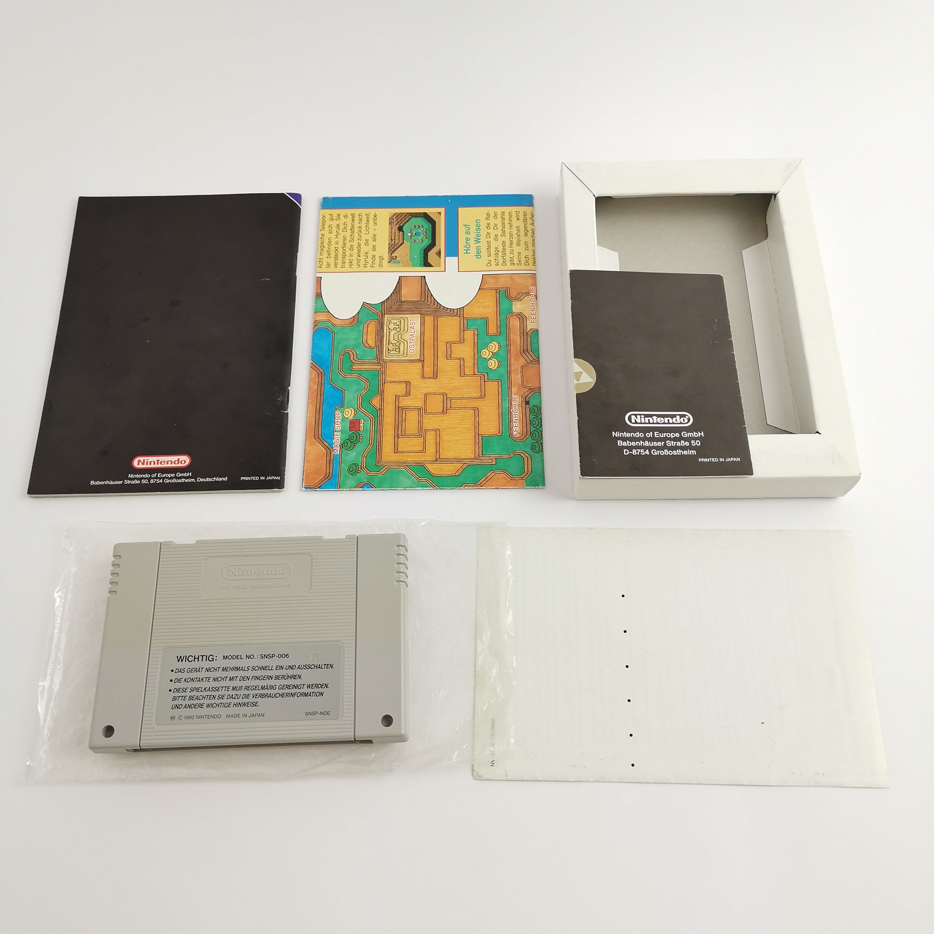 Super Nintendo Spiel – The Legend of Zelda a Link to the Past OVP