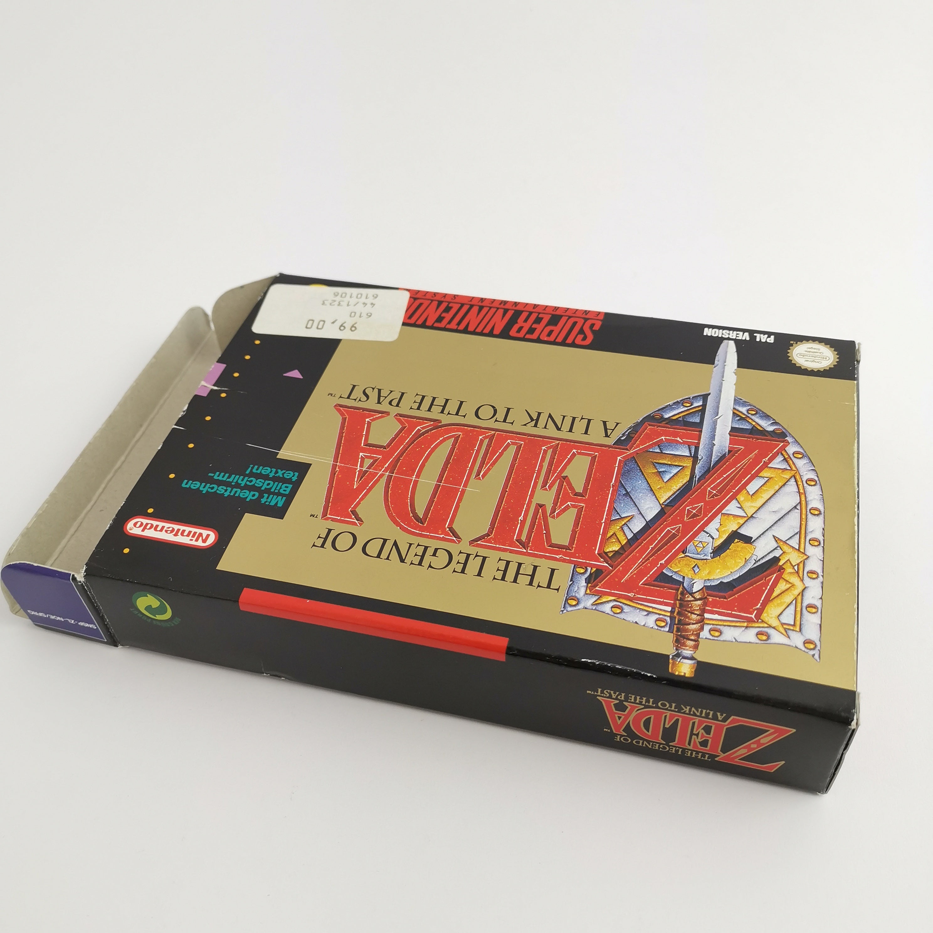 Super Nintendo Spiel – The Legend of Zelda a Link to the Past OVP