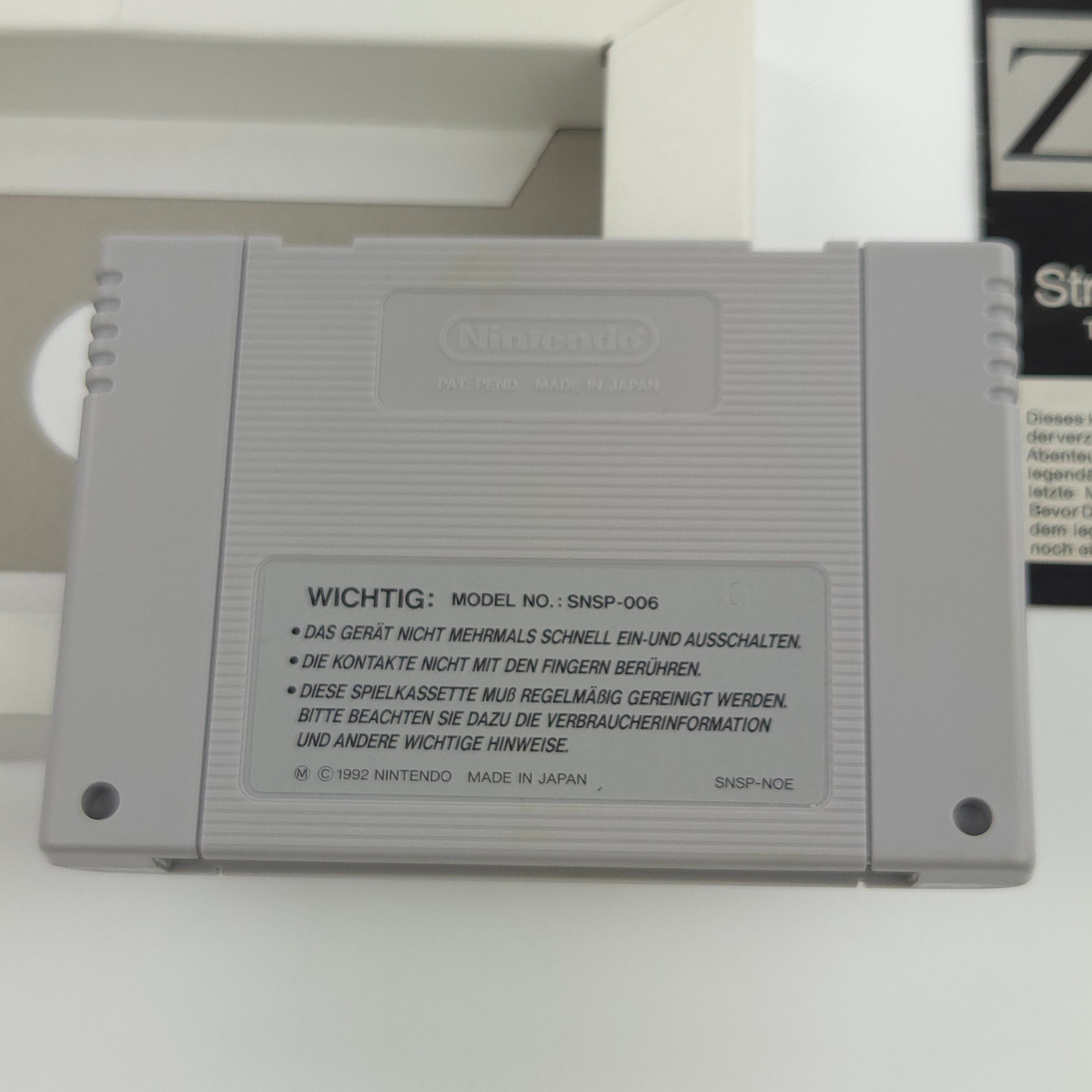 Super Nintendo Spiel – The Legend of Zelda Link to the Past OVP PAL