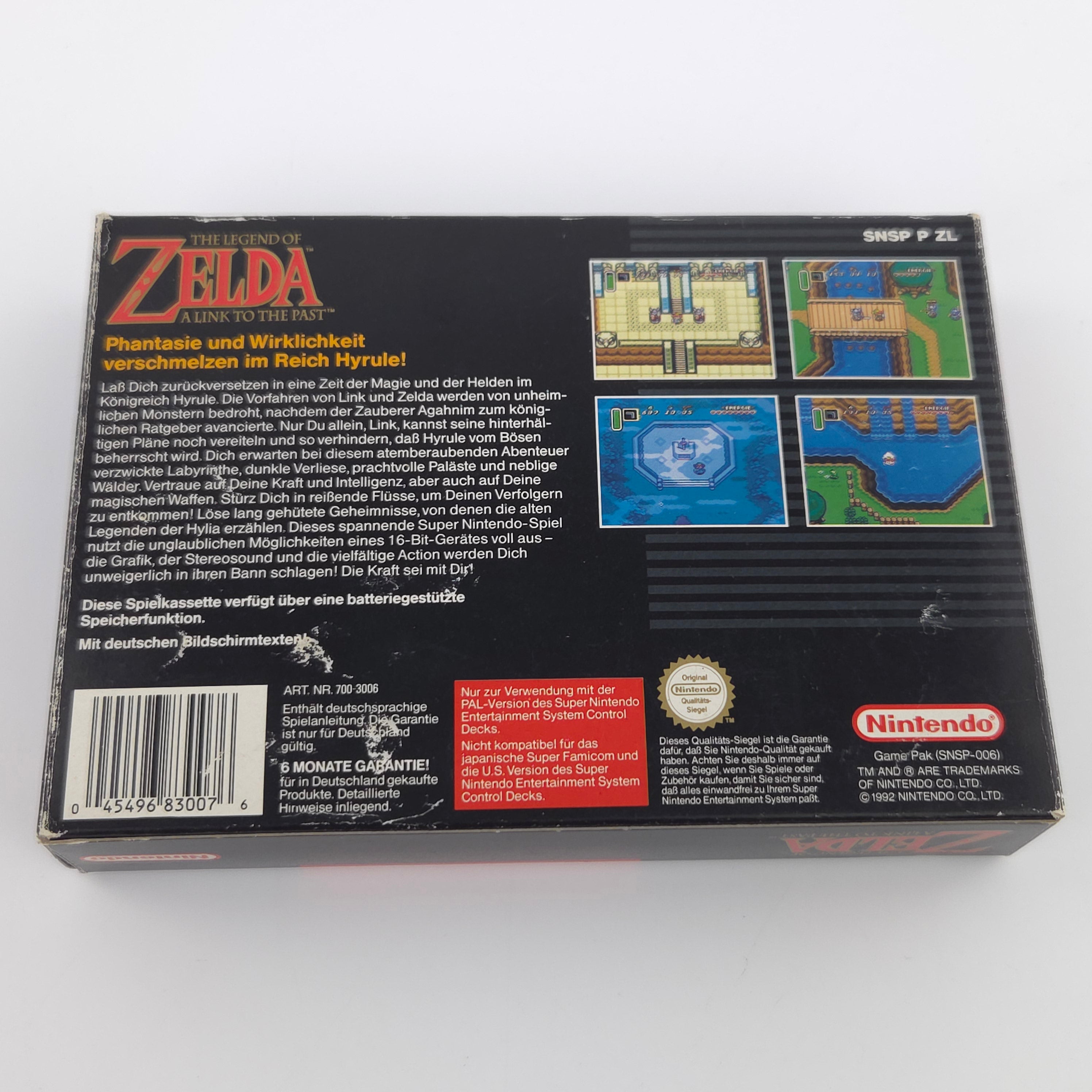 Super Nintendo Spiel – The Legend of Zelda A Link to the Past OVP