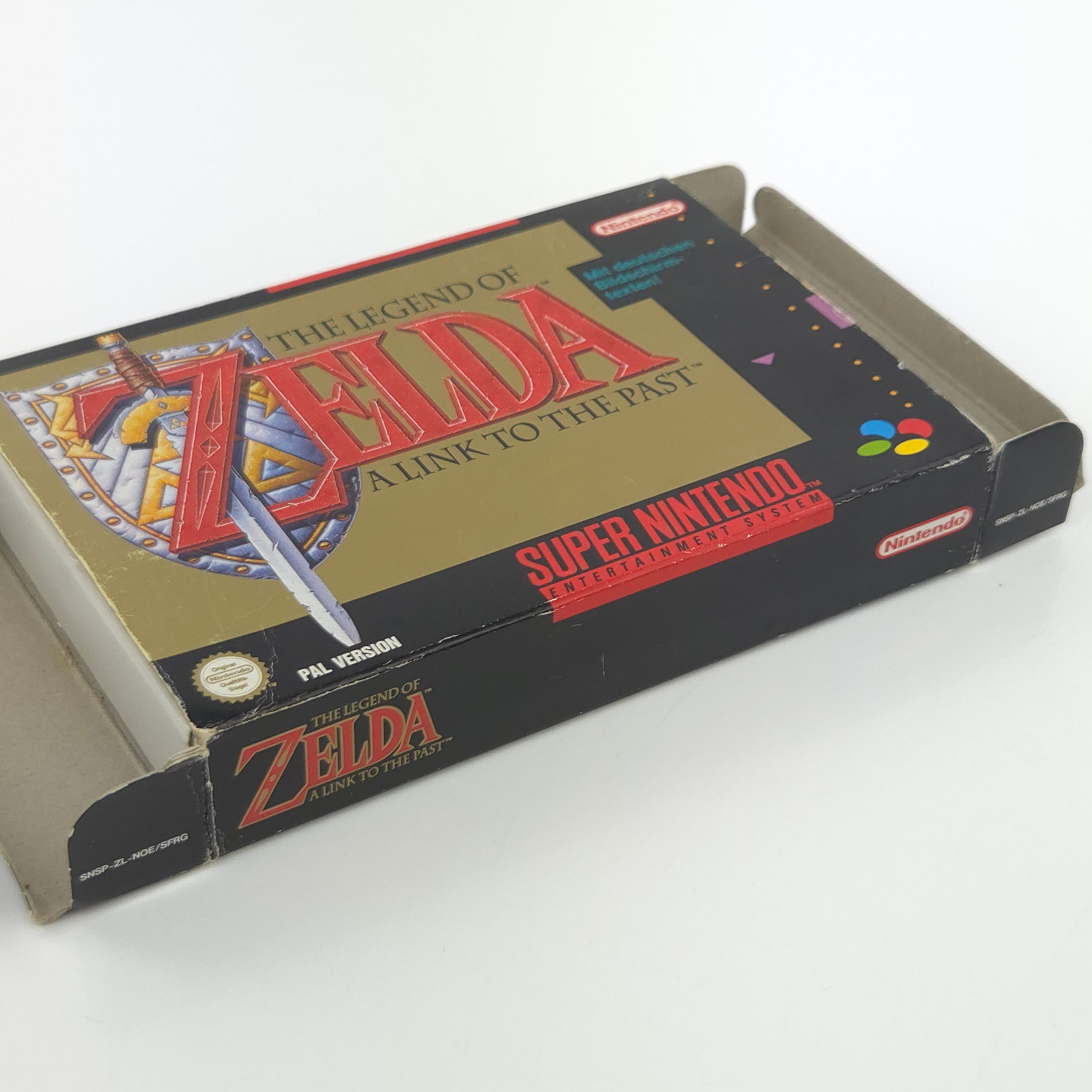 Super Nintendo Spiel – The Legend of Zelda Link to the Past OVP PAL
