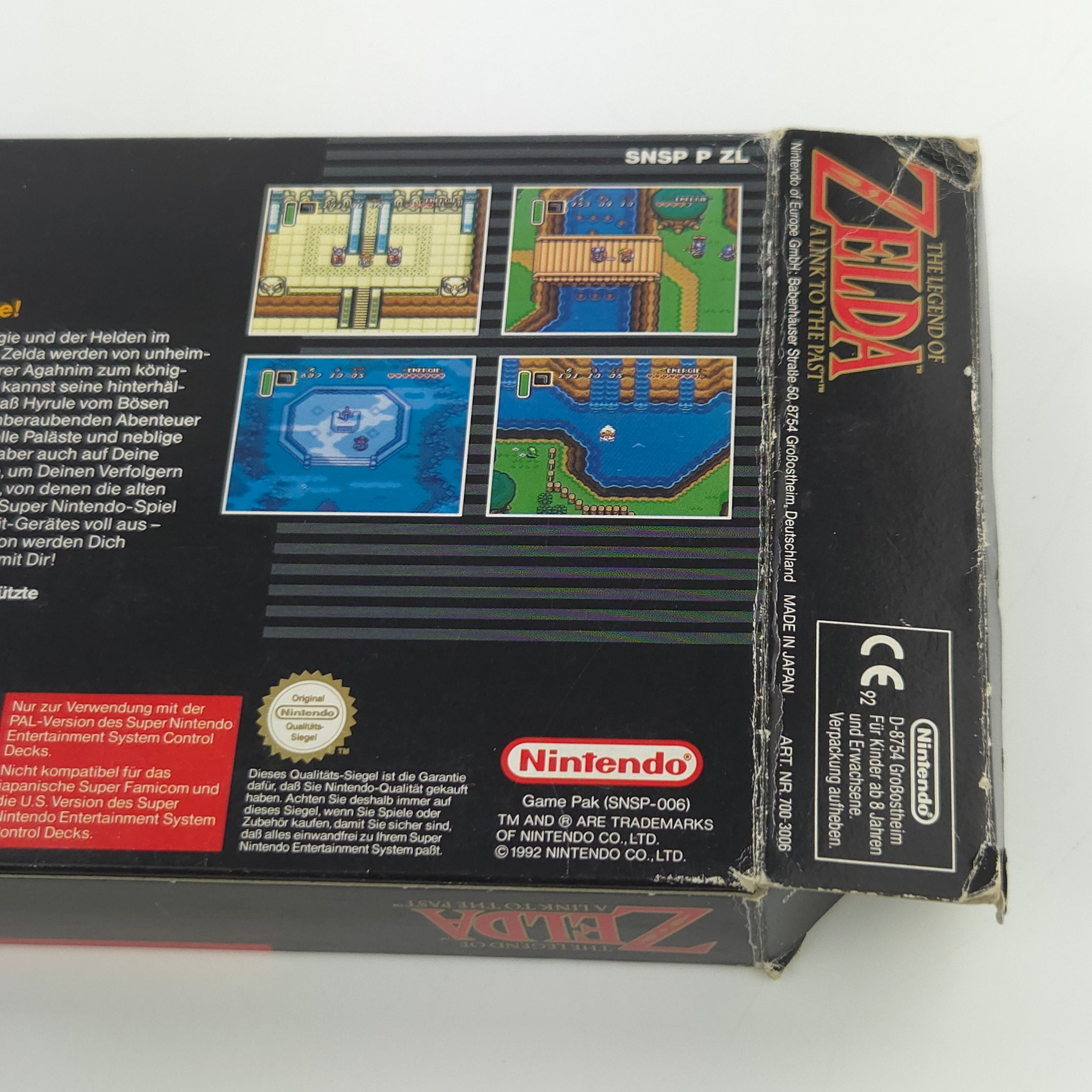 Super Nintendo Spiel – The Legend of Zelda Link to the Past OVP PAL