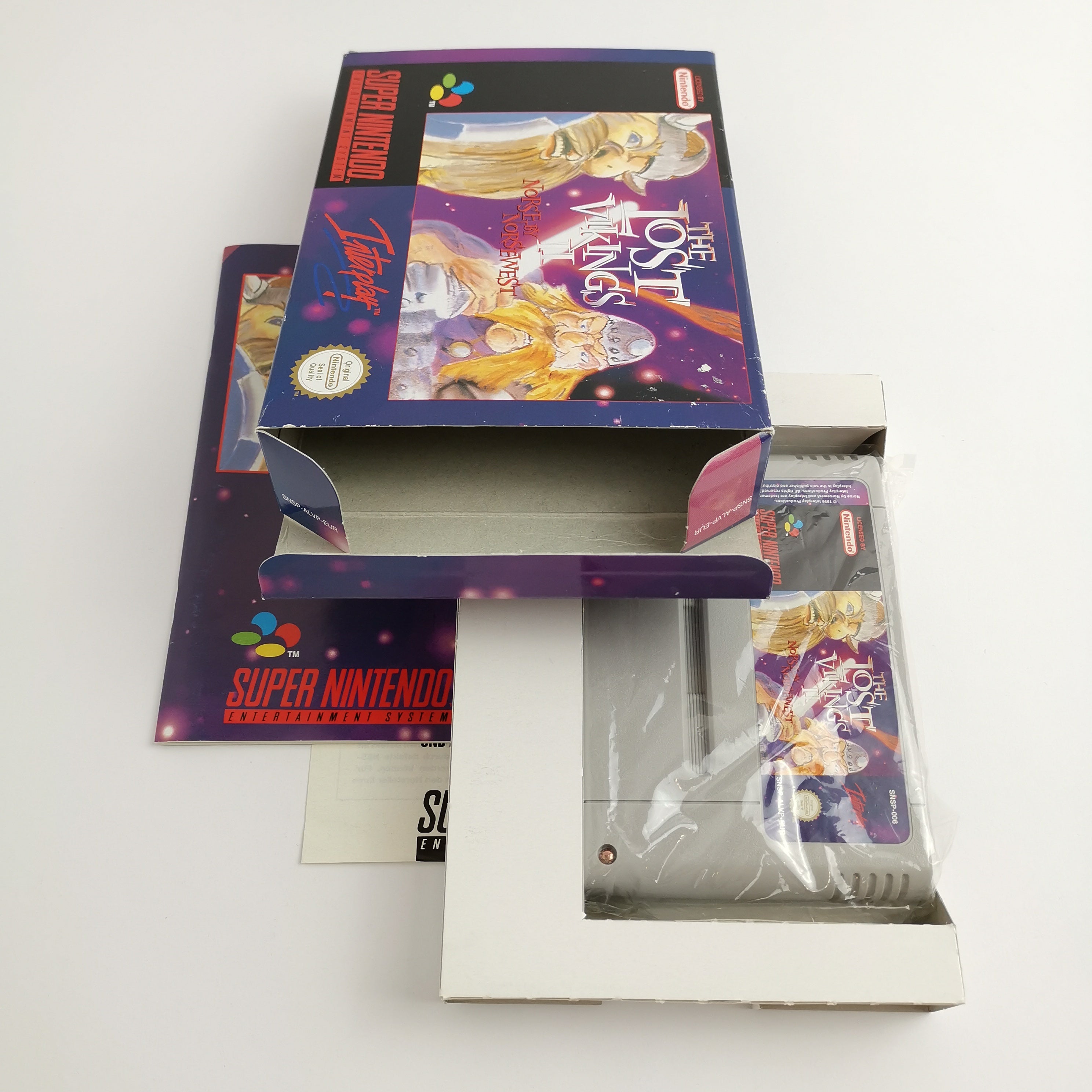 Super Nintendo Spiel – The Lost Vikings II Norse by Norsewest PAL