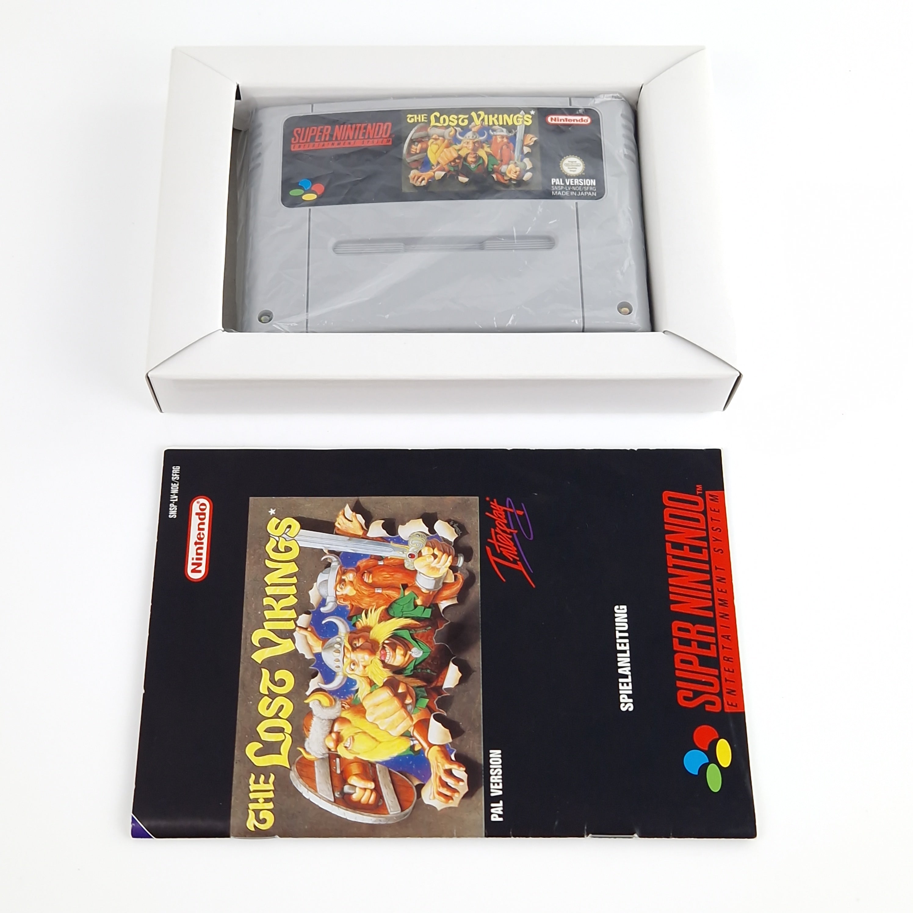 Super Nintendo Spiel – The Lost Vikings (OVP PAL)