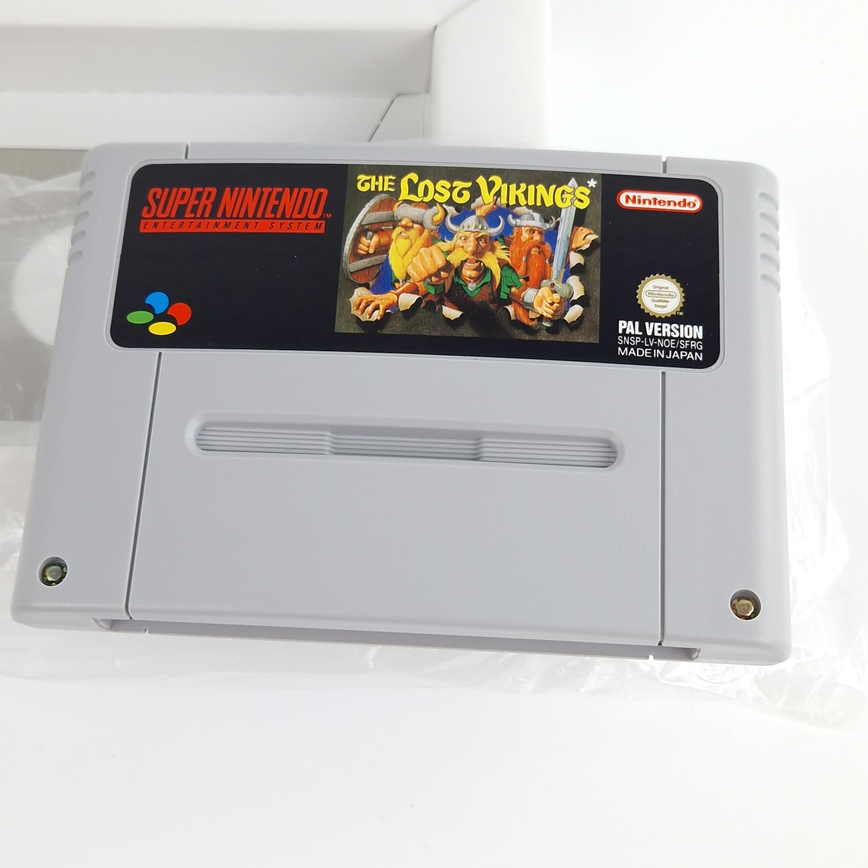 Super Nintendo Spiel – The Lost Vikings (OVP PAL)