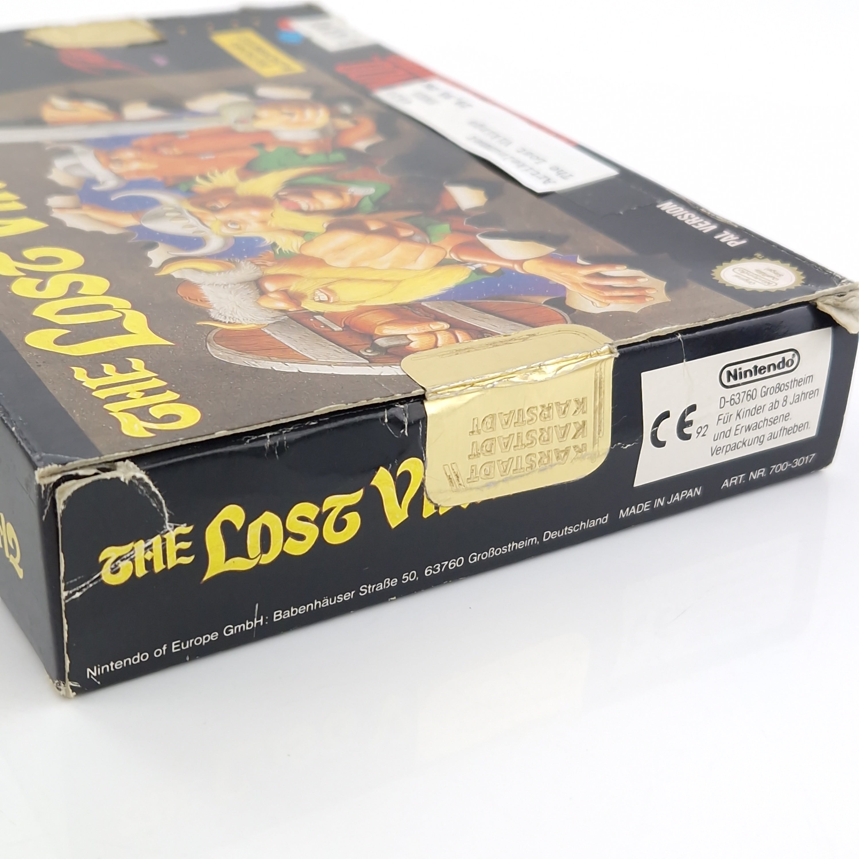 Super Nintendo Spiel – The Lost Vikings SNES OVP PAL