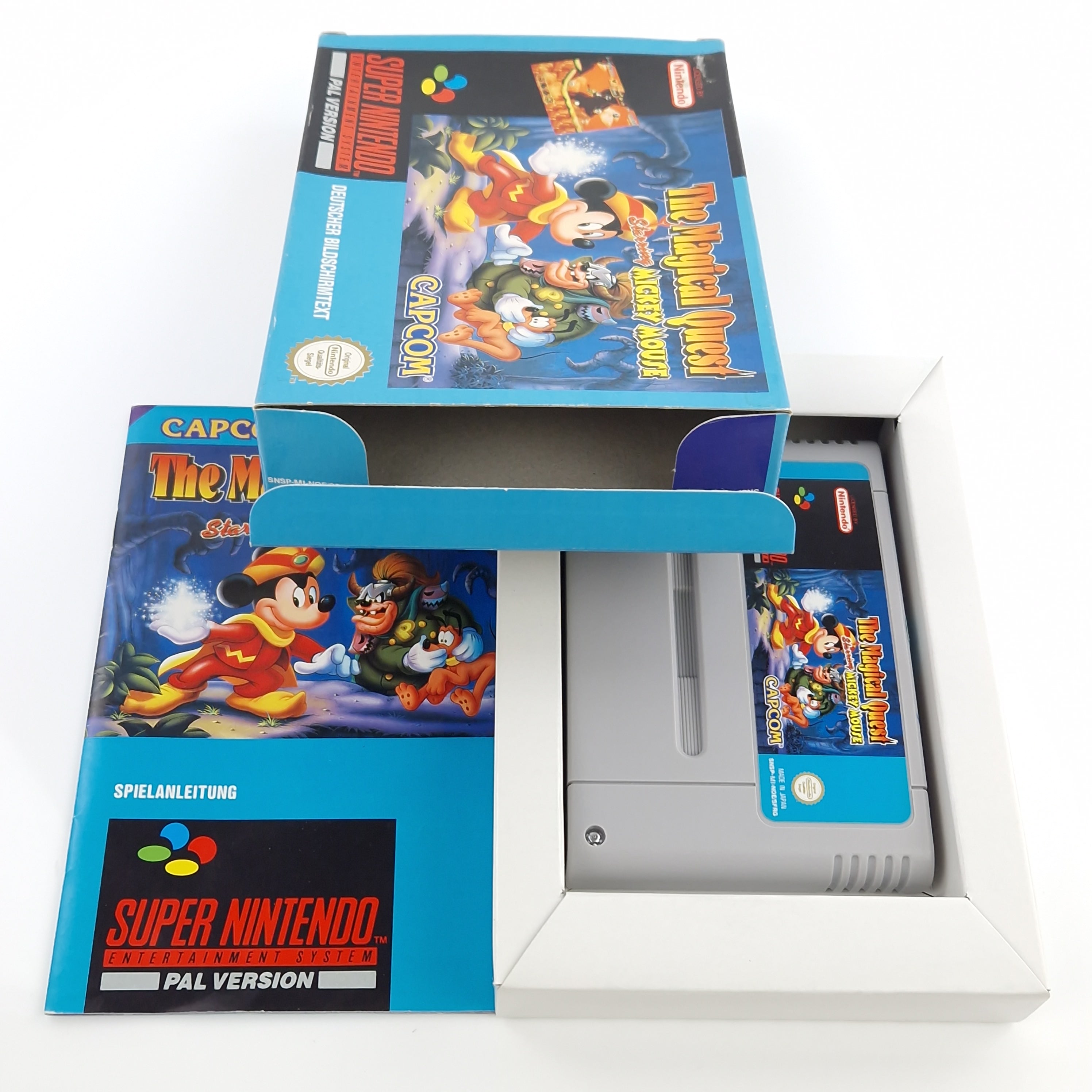Super Nintendo Spiel – The Magical Quest starring Mickey Mouse OVP