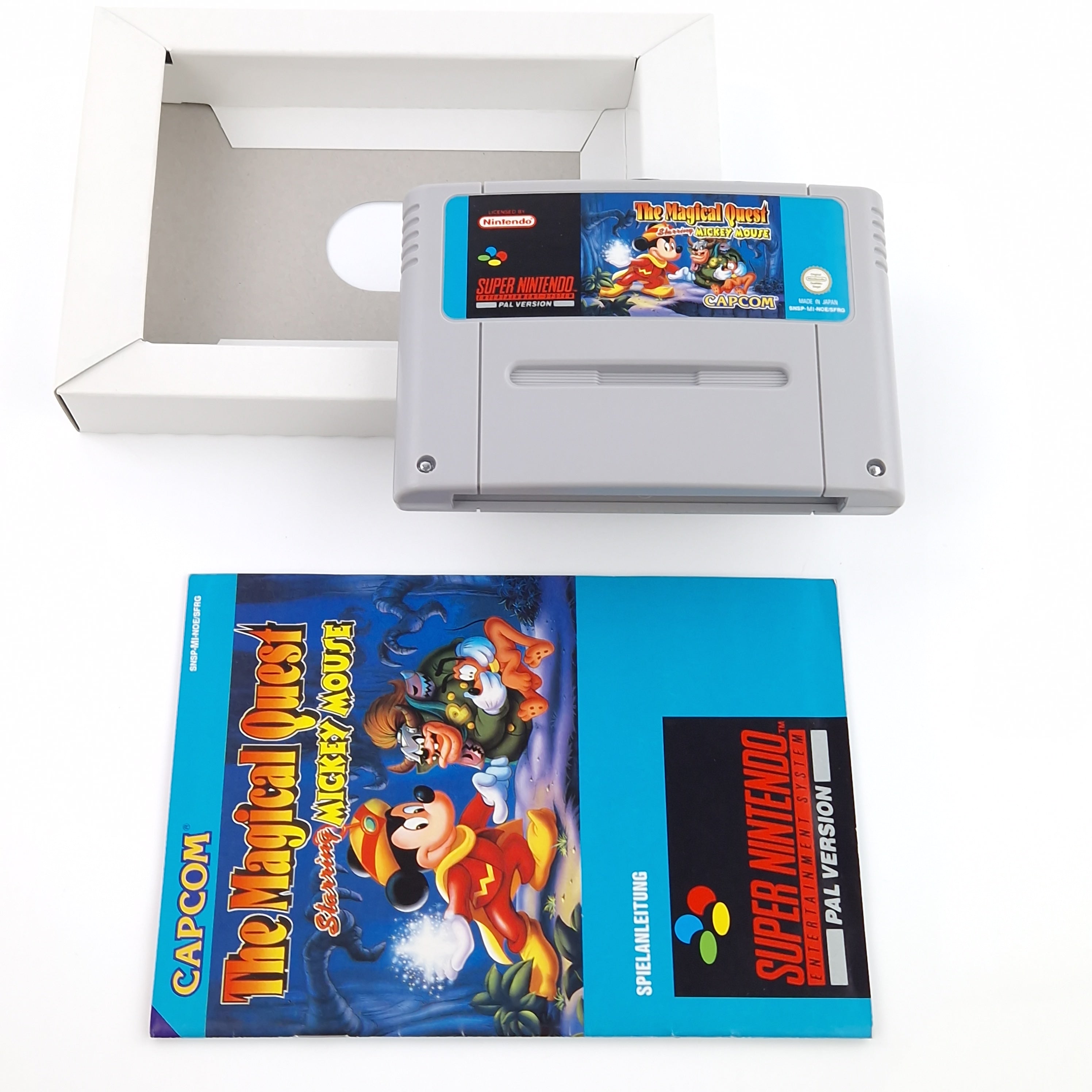 Super Nintendo Spiel – The Magical Quest starring Mickey Mouse OVP