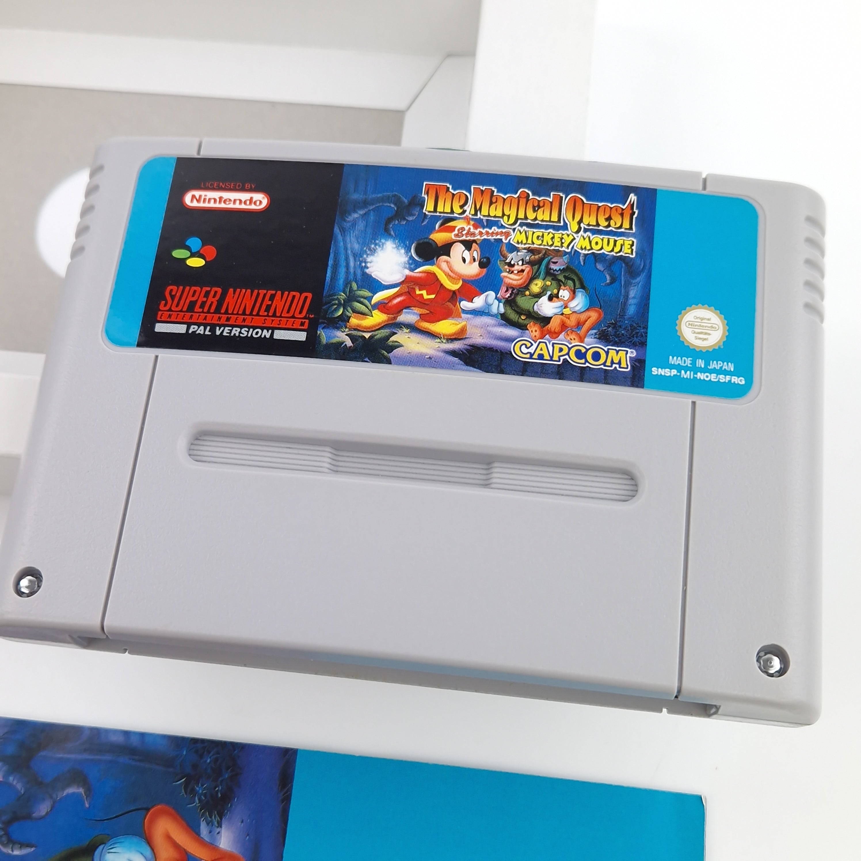 Super Nintendo Spiel – The Magical Quest starring Mickey Mouse OVP