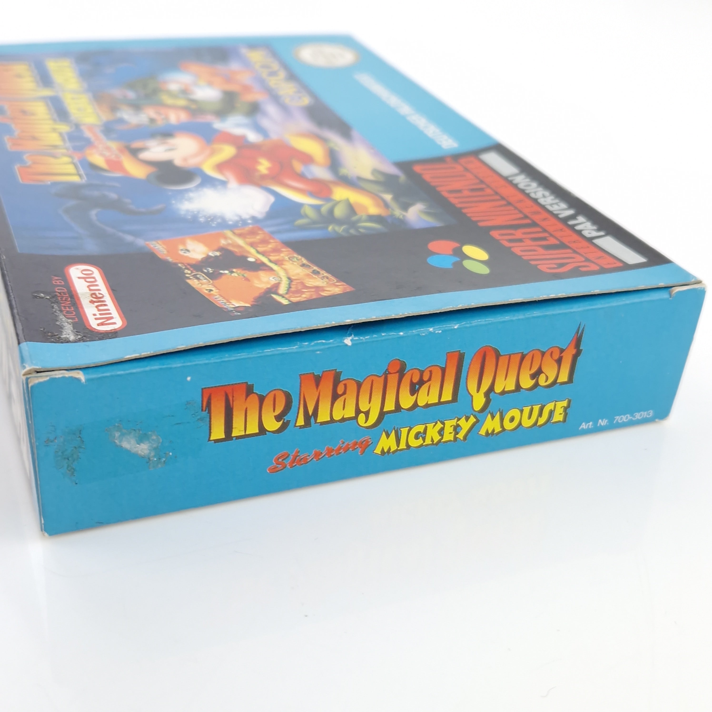 Super Nintendo Spiel – The Magical Quest starring Mickey Mouse OVP