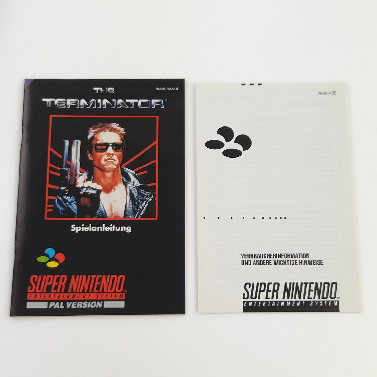 Super Nintendo Spiel The Terminator CIB nahezu neuwertig