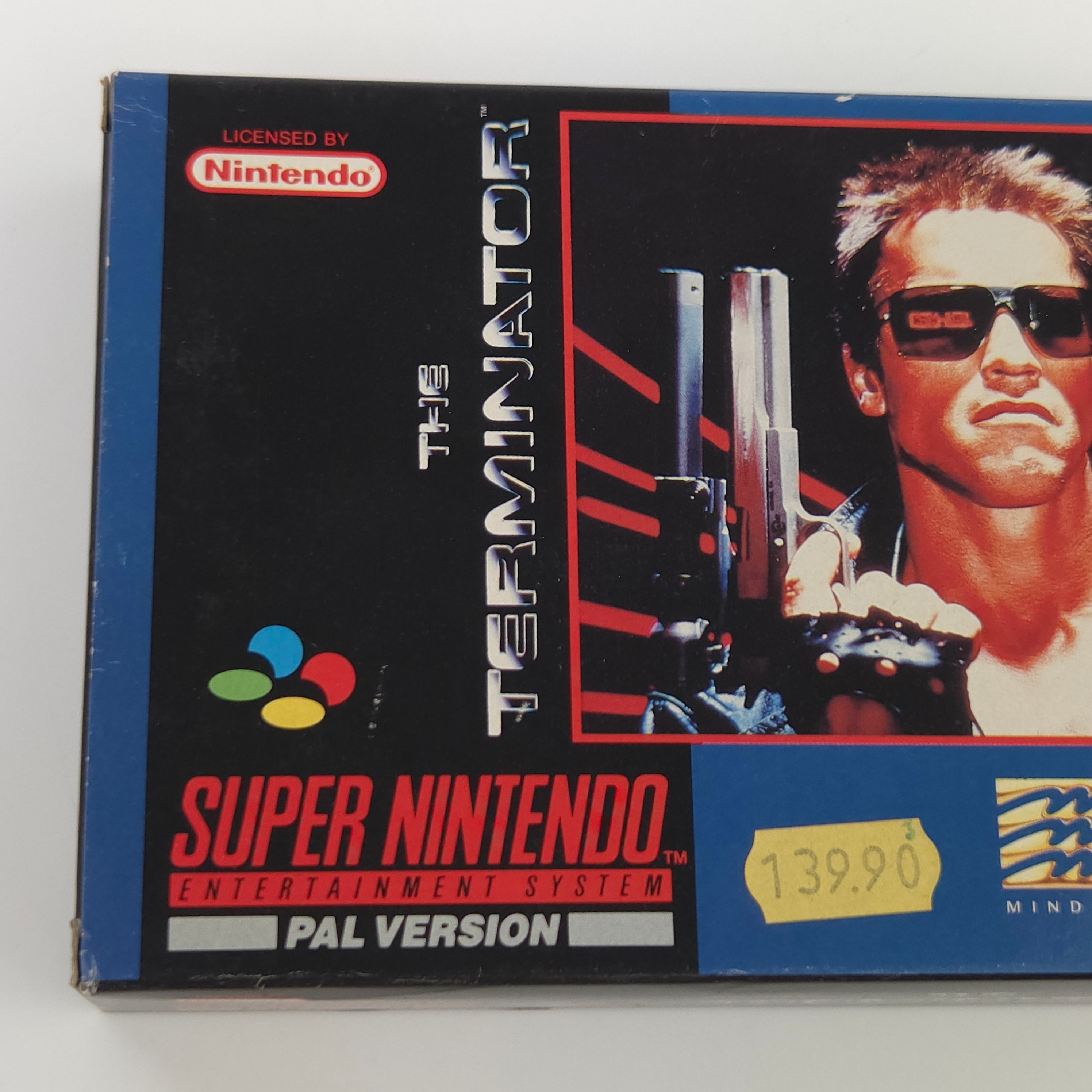 Super Nintendo Spiel The Terminator CIB nahezu neuwertig