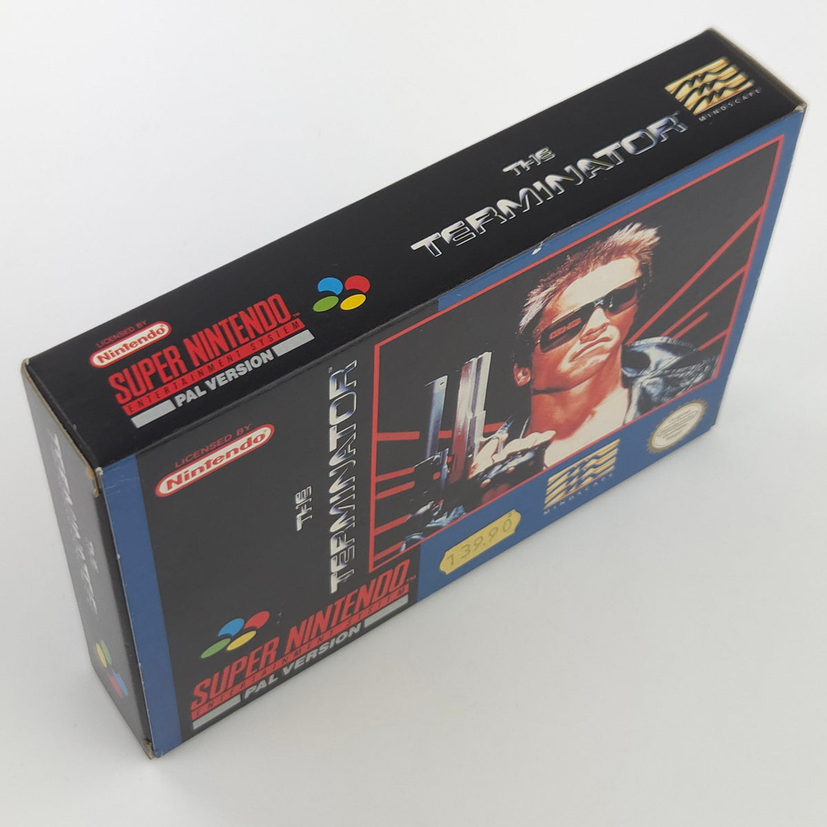Super Nintendo Spiel The Terminator CIB nahezu neuwertig