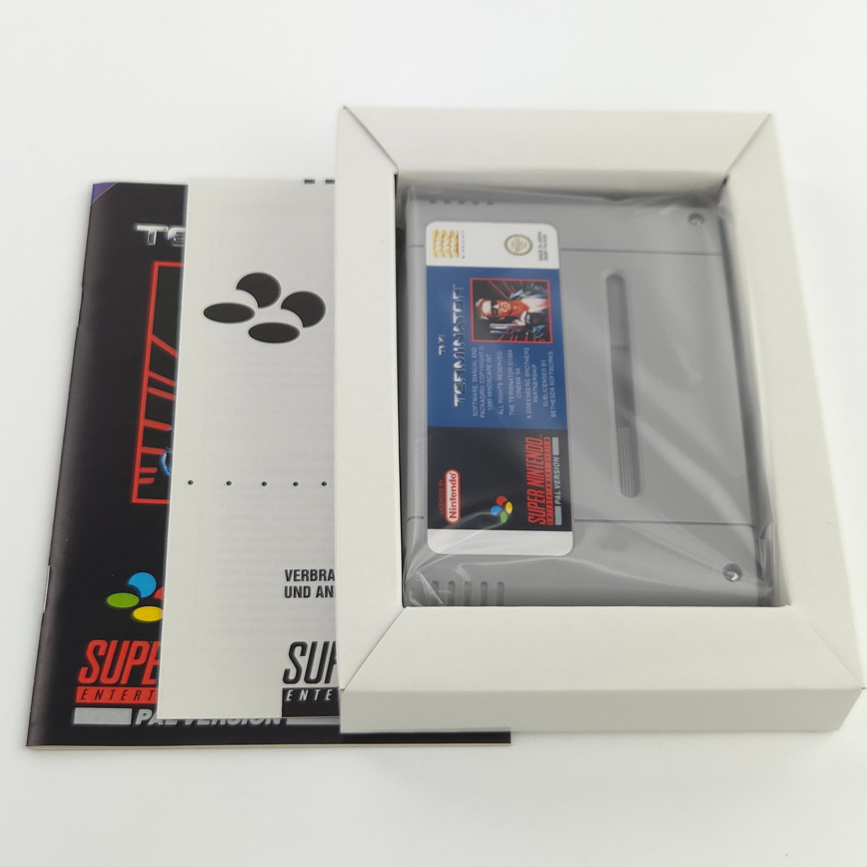 Super Nintendo Spiel The Terminator CIB nahezu neuwertig
