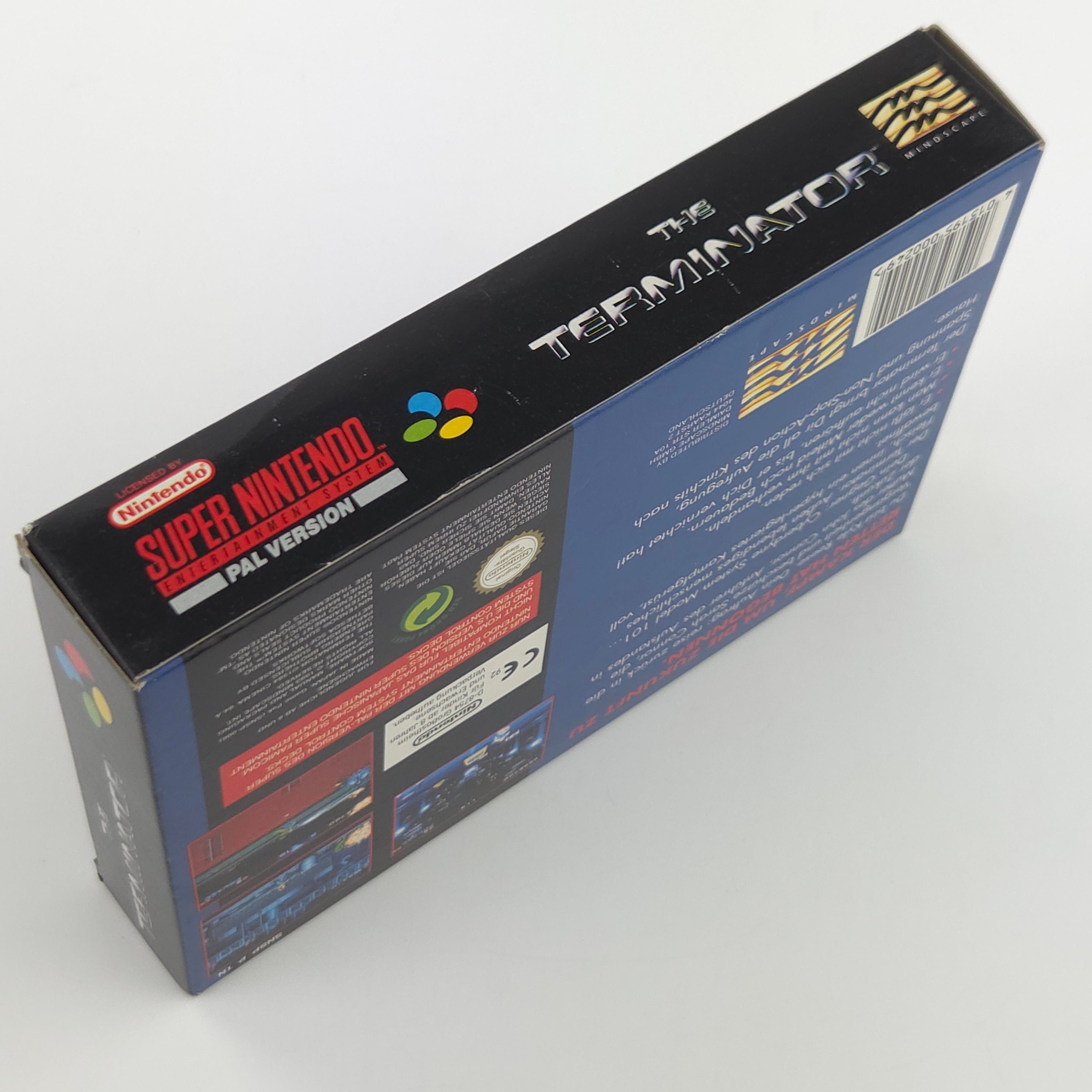 Super Nintendo Spiel The Terminator CIB nahezu neuwertig