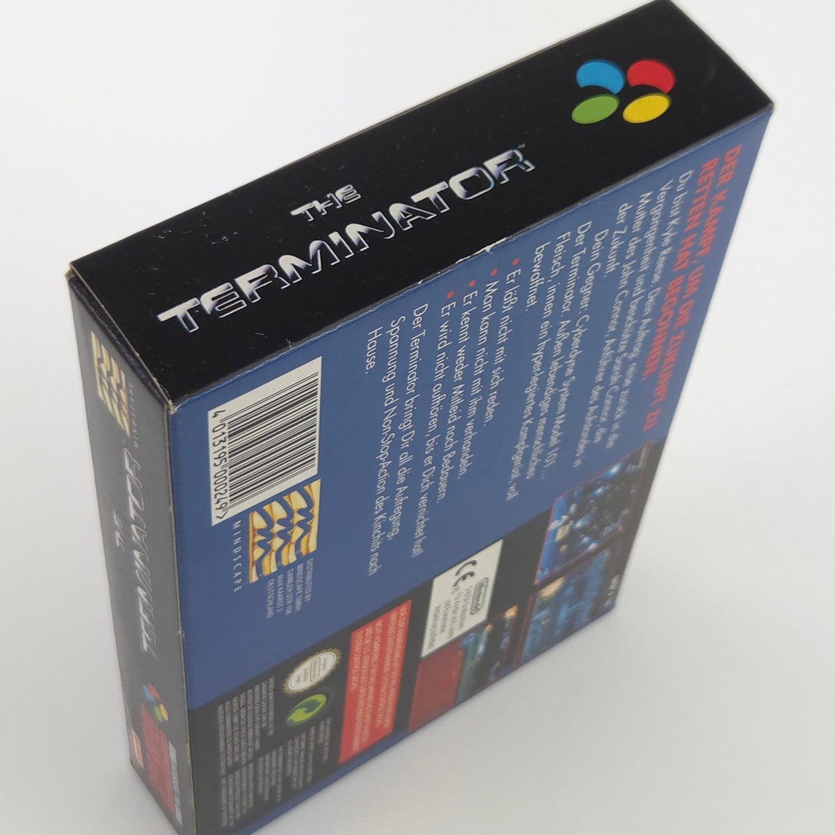 Super Nintendo Spiel The Terminator CIB nahezu neuwertig