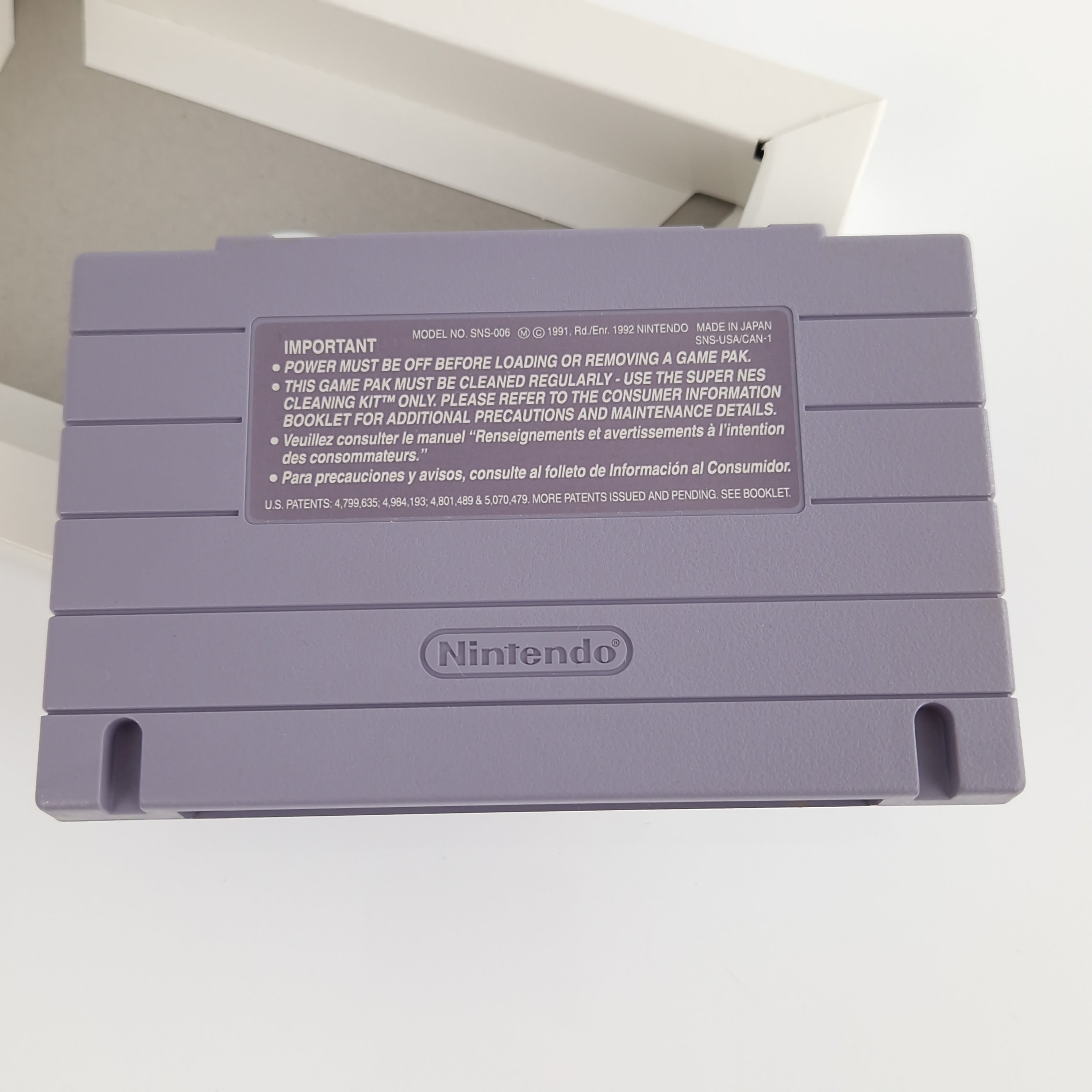 Super Nintendo Spiel – The Twisted Tales of Spike McFang OVP