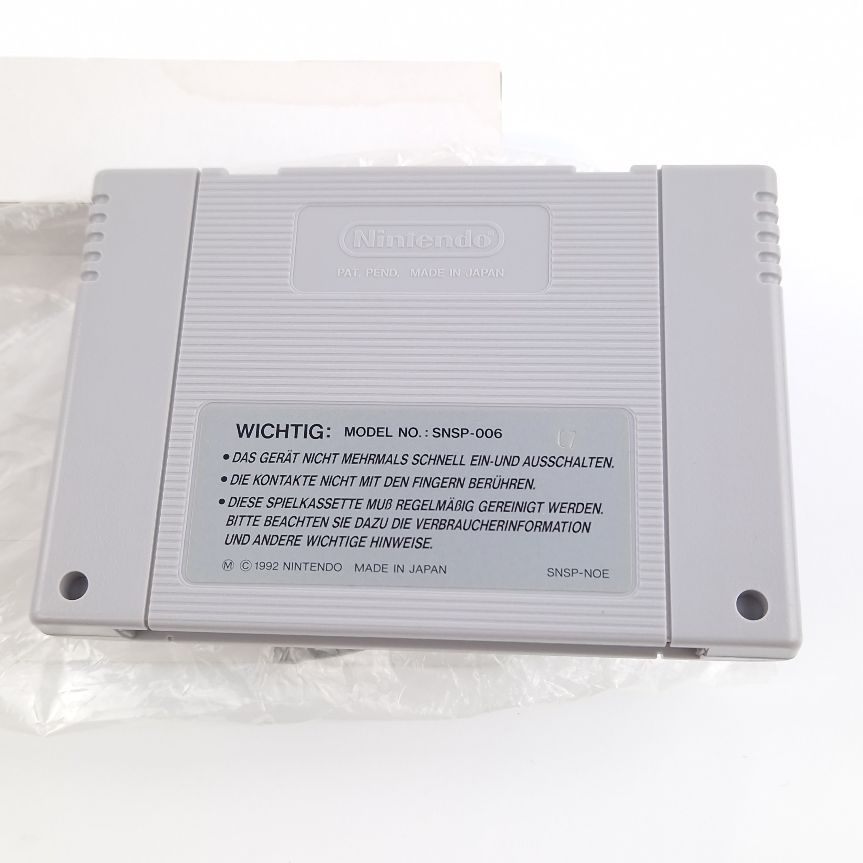 Super Nintendo Spiel – Tim in Tibet SNES OVP PAL NOE-1