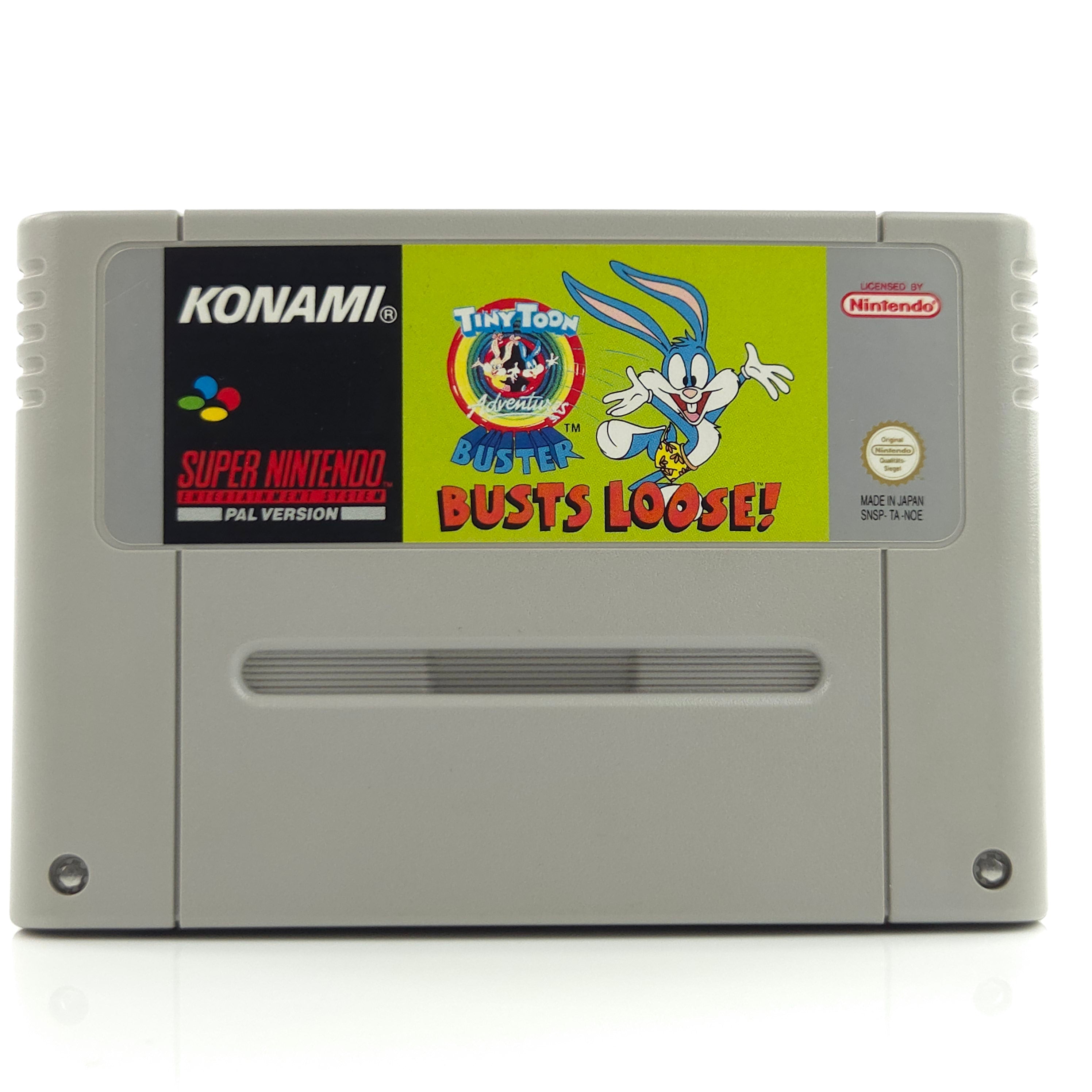Super Nintendo Spiel – Tiny Toon Adventures Buster Busts Loose SNES