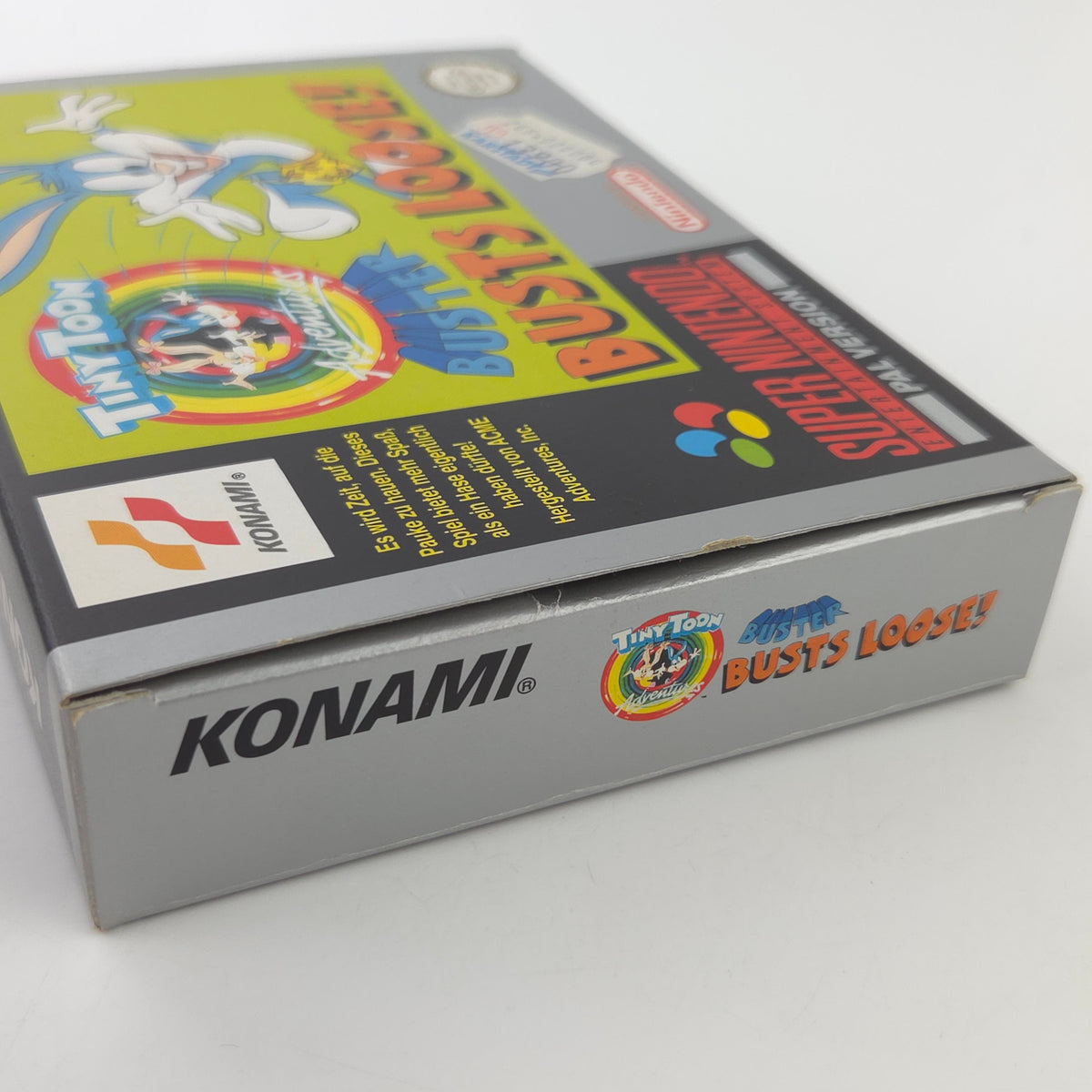 Super Nintendo Spiel Tiny Toon Adventures OVP PAL