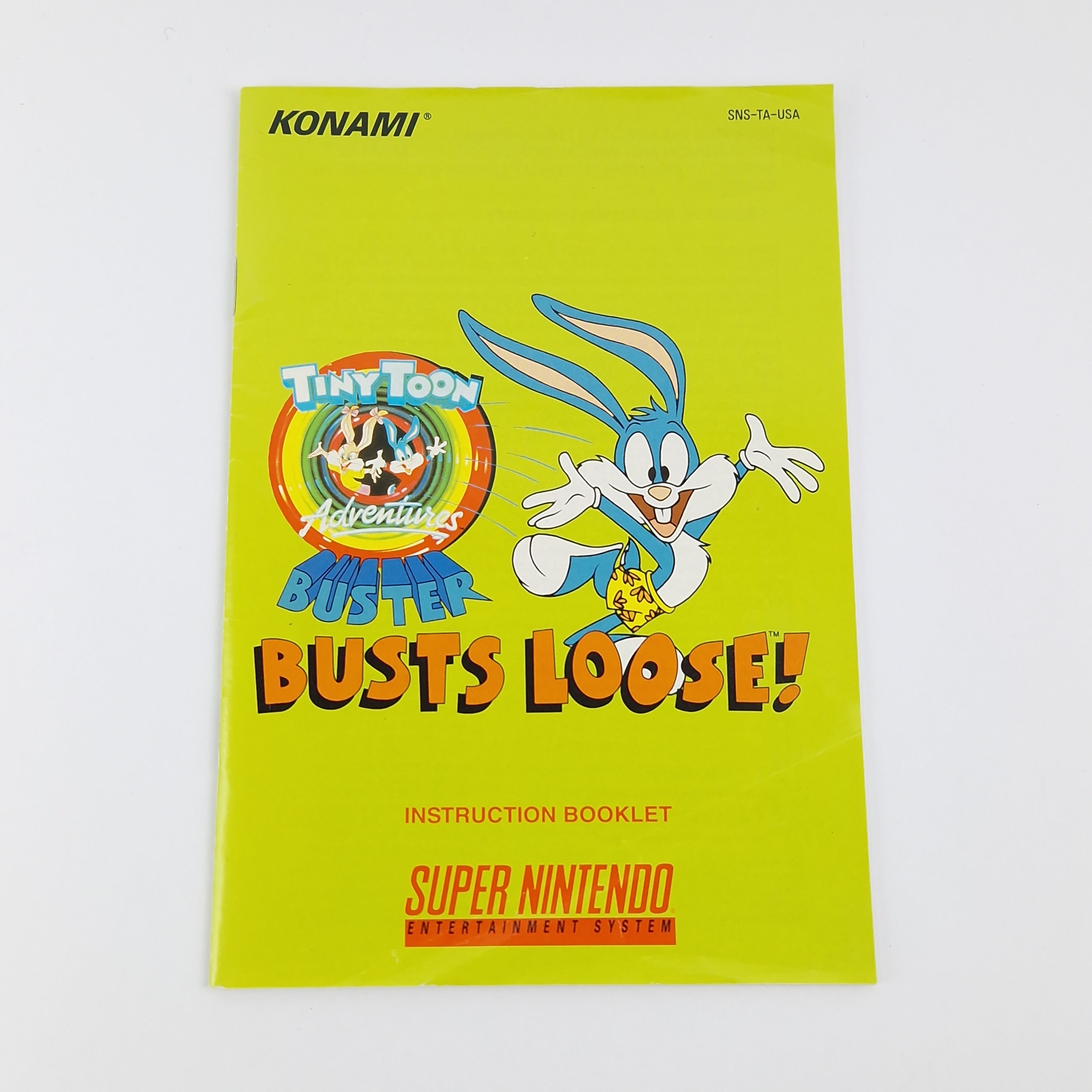 Super Nintendo Spiel – Tiny Toon Adventures Buster Busts Loose OVP