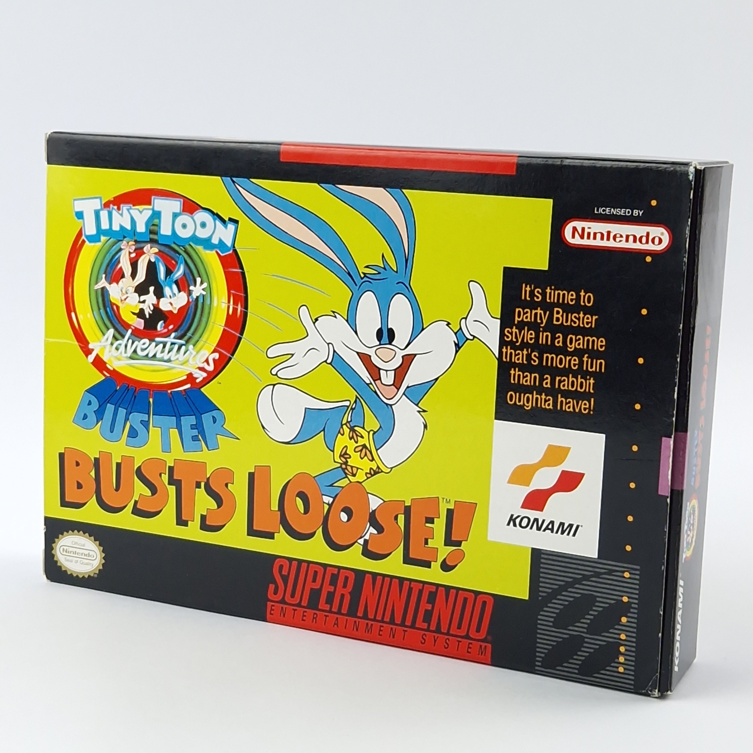 Super Nintendo Spiel – Tiny Toon Adventures Buster Busts Loose OVP