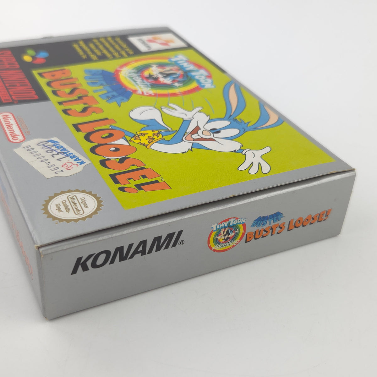 Super Nintendo Spiel Tiny Toon Adventures OVP PAL