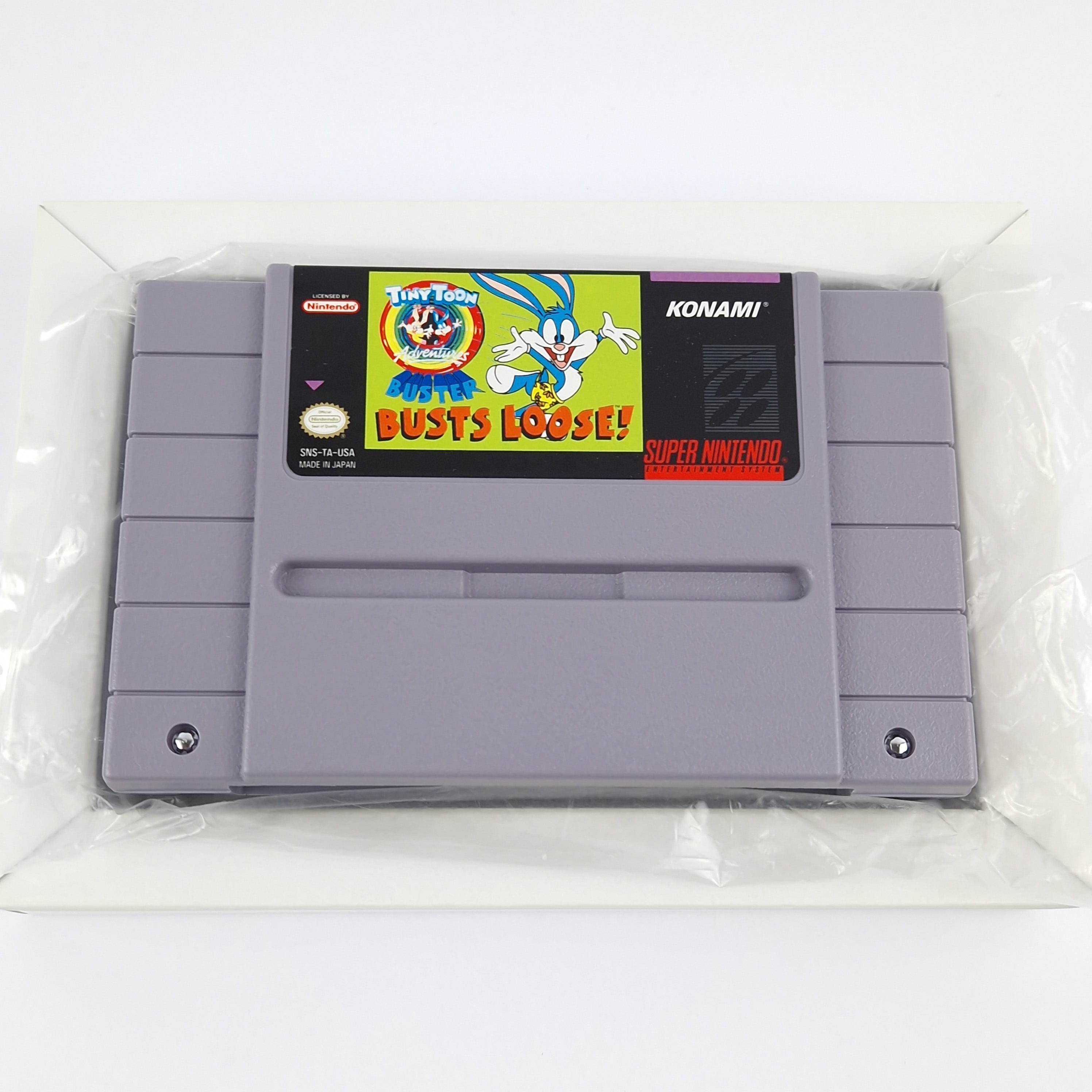 Super Nintendo Spiel – Tiny Toon Adventures Buster Busts Loose OVP