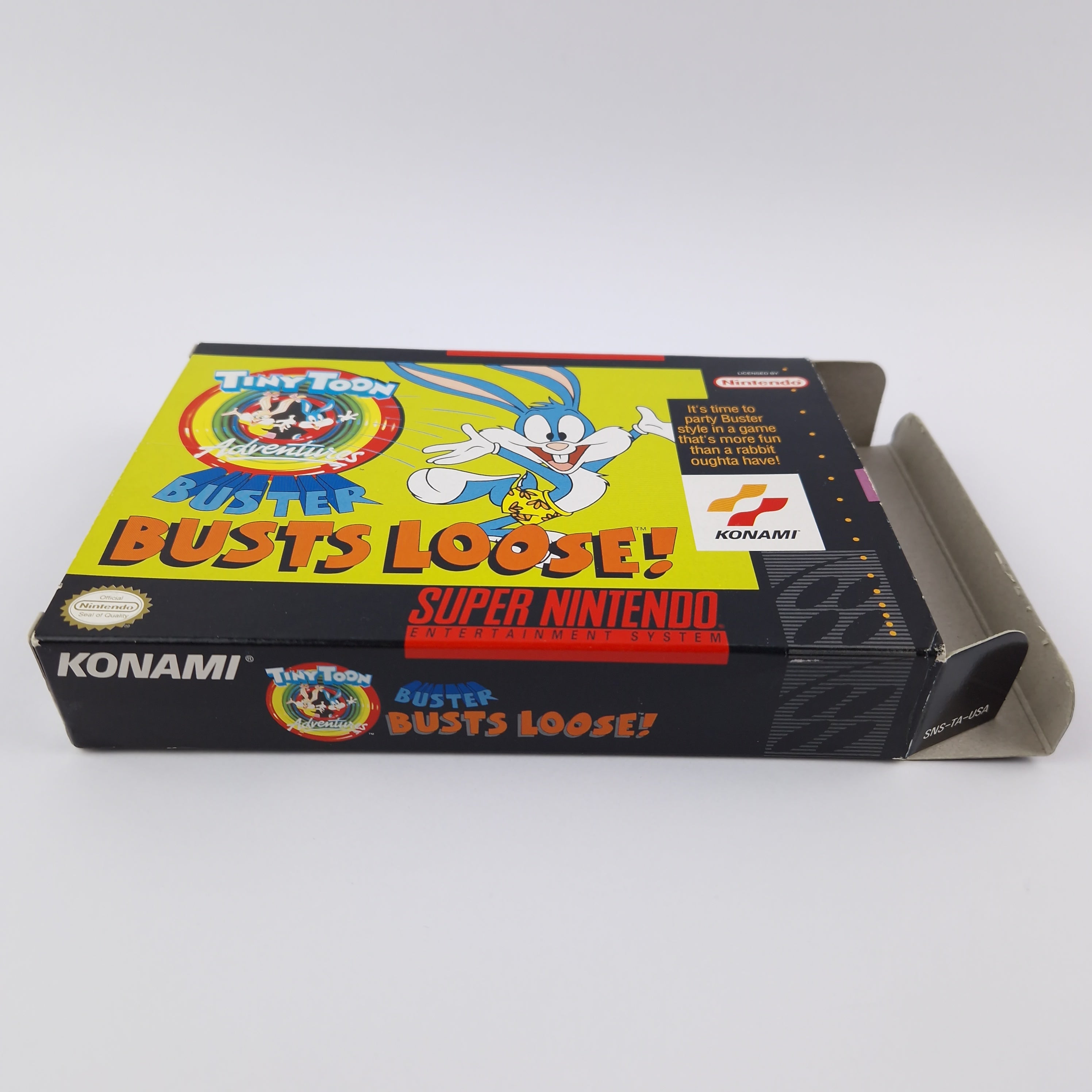 Super Nintendo Spiel – Tiny Toon Adventures Buster Busts Loose OVP