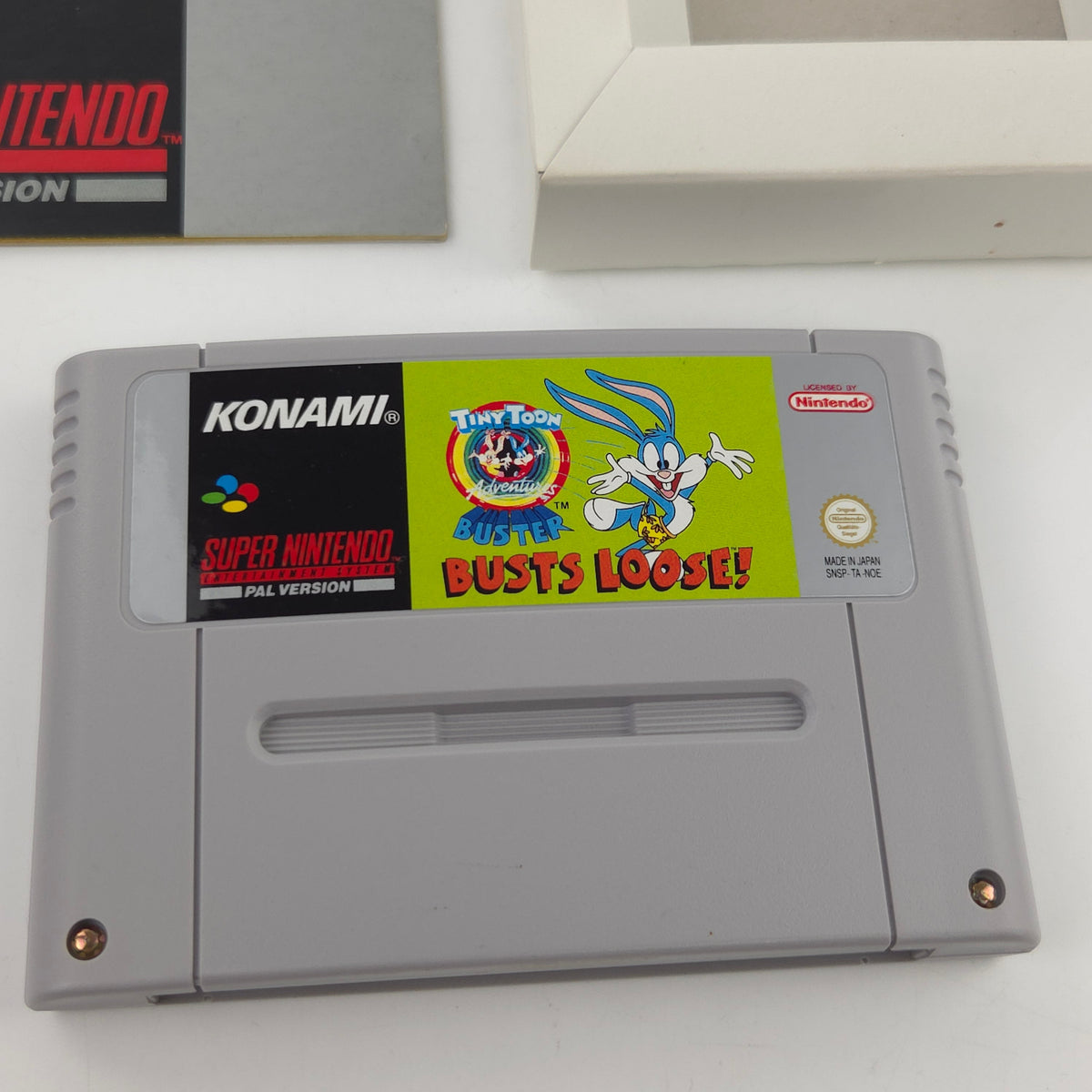 Super Nintendo Spiel Tiny Toon Adventures OVP PAL