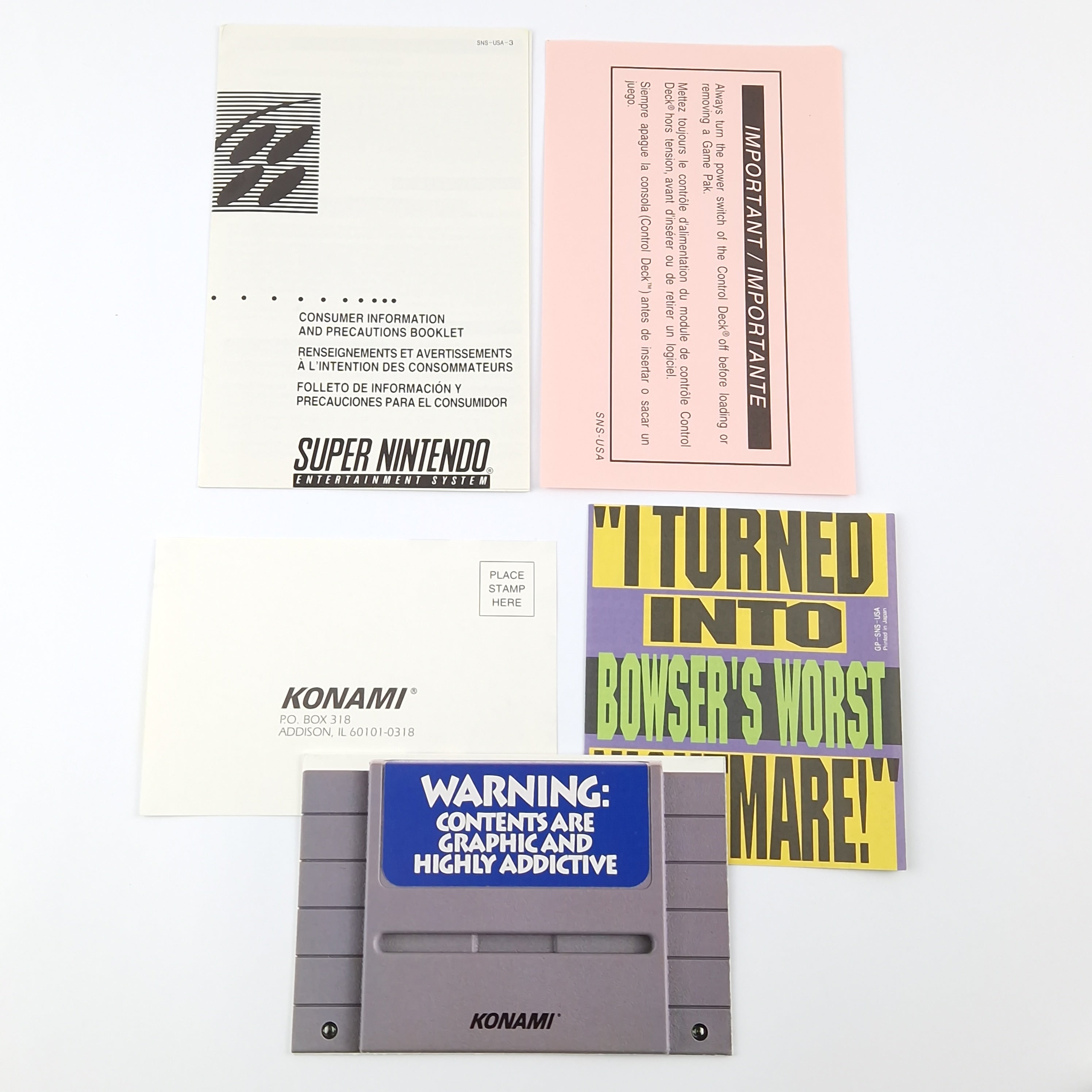 Super Nintendo Spiel – Tiny Toon Adventures Buster Busts Loose OVP