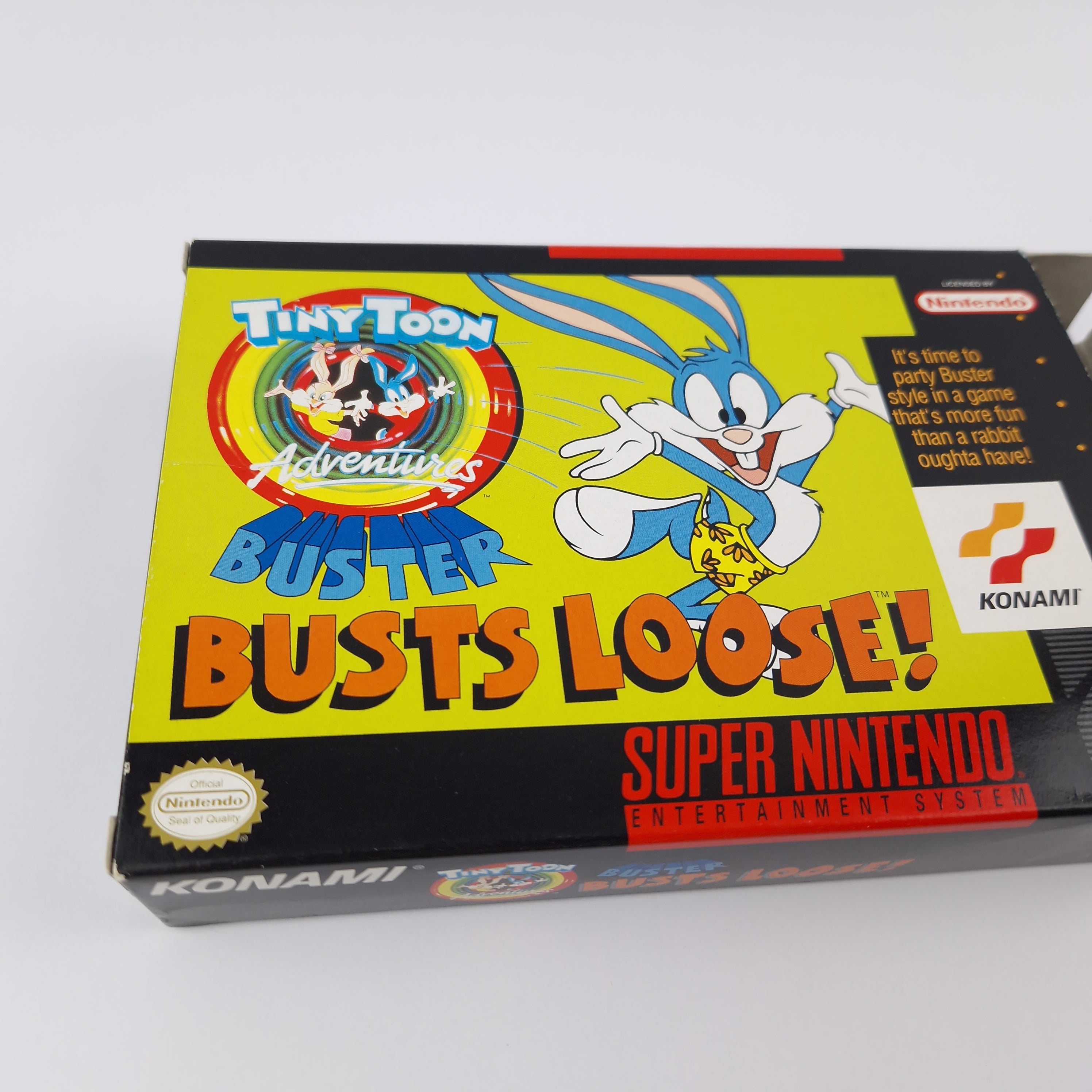 Super Nintendo Spiel – Tiny Toon Adventures Buster Busts Loose OVP