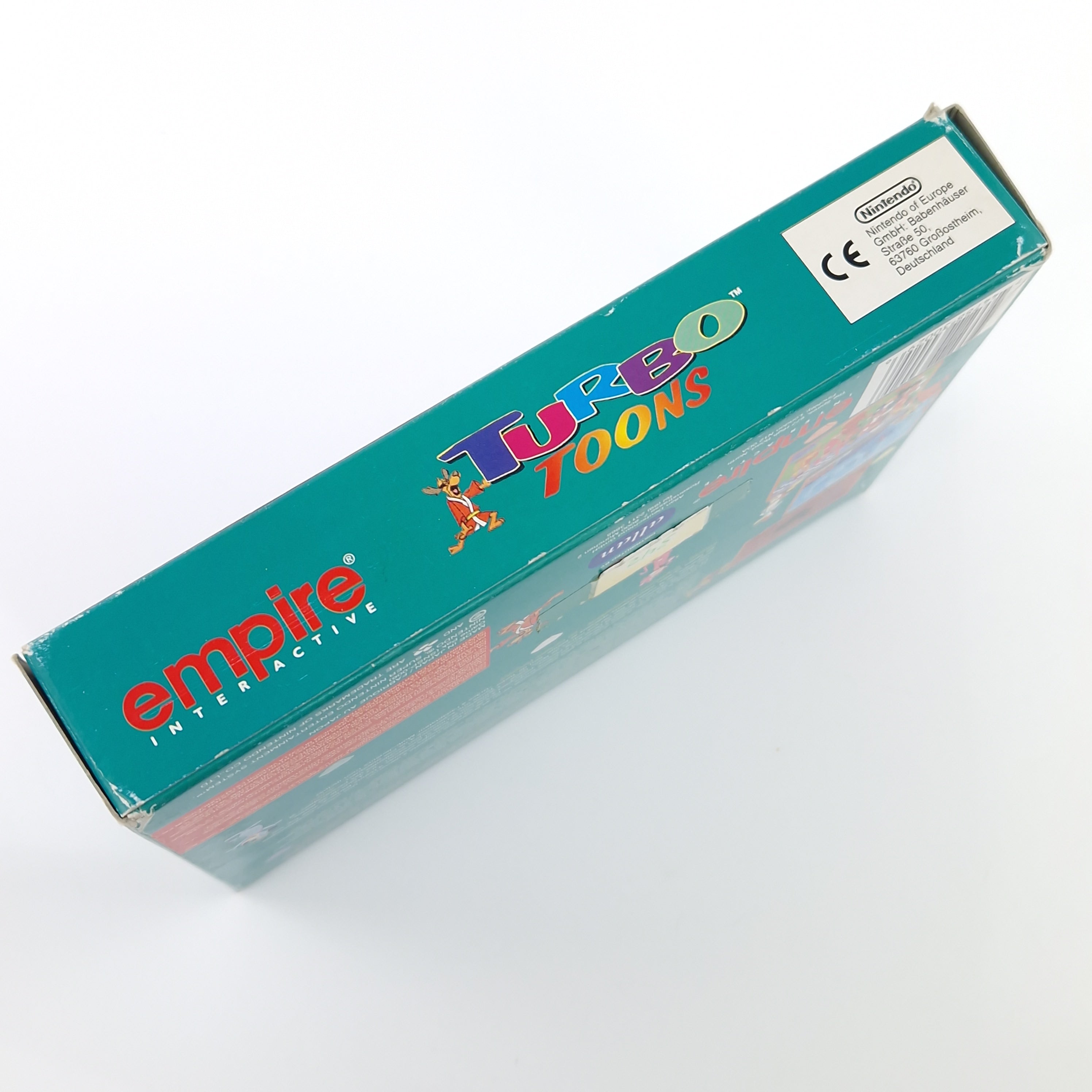 Super Nintendo Spiel – Turbo Toons SNES OVP PAL