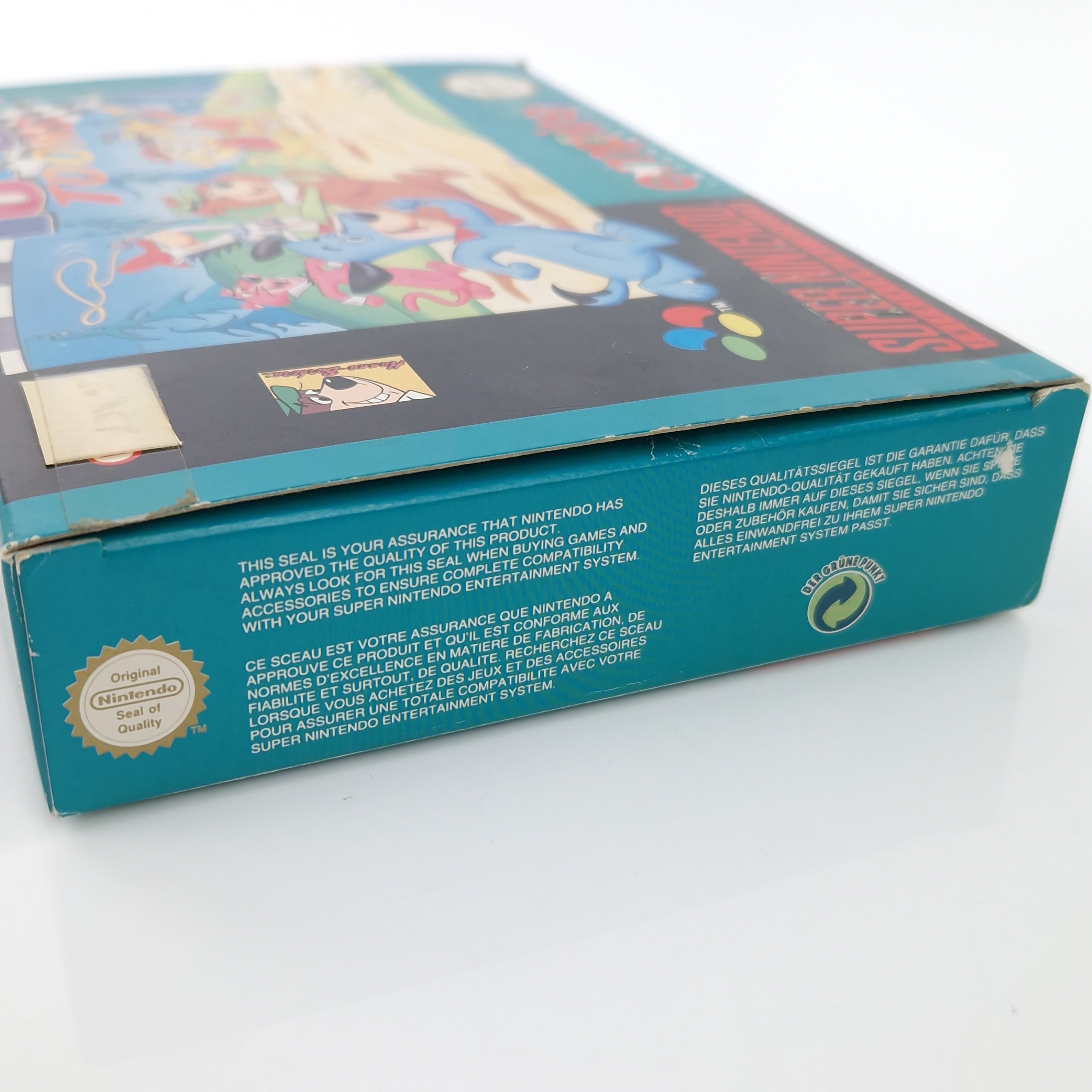 Super Nintendo Spiel – Turbo Toons SNES OVP PAL