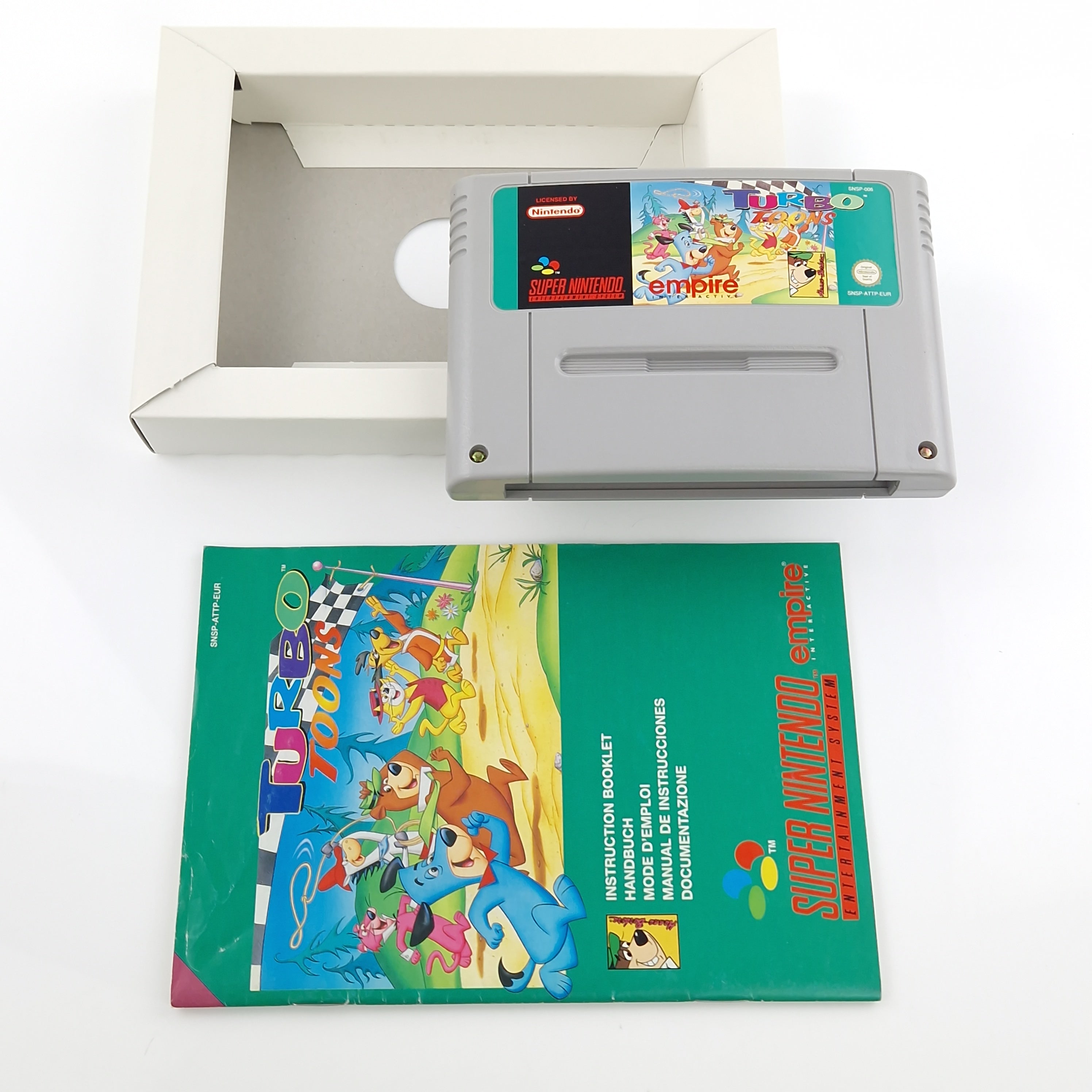 Super Nintendo Spiel – Turbo Toons SNES OVP PAL