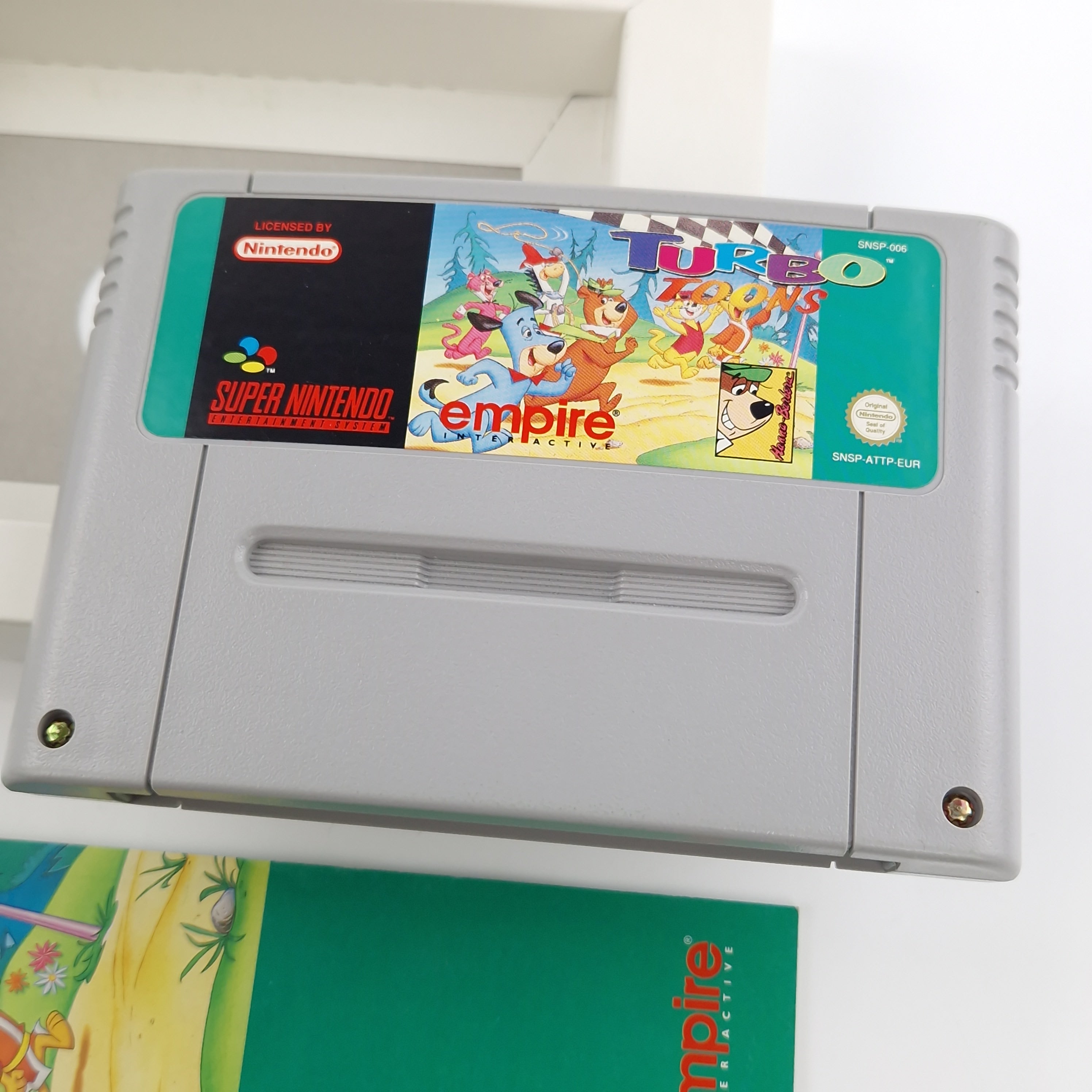 Super Nintendo Spiel – Turbo Toons SNES OVP PAL