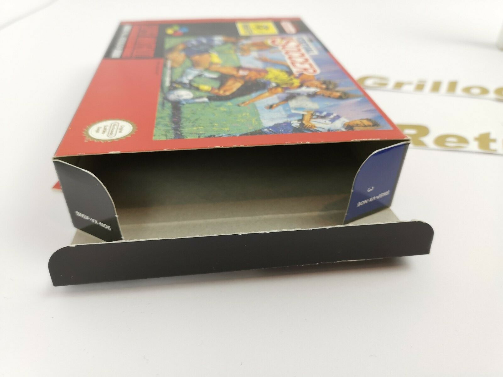 Super Nintendo Spiel – Virtual Soccer (SNES OVP PAL)