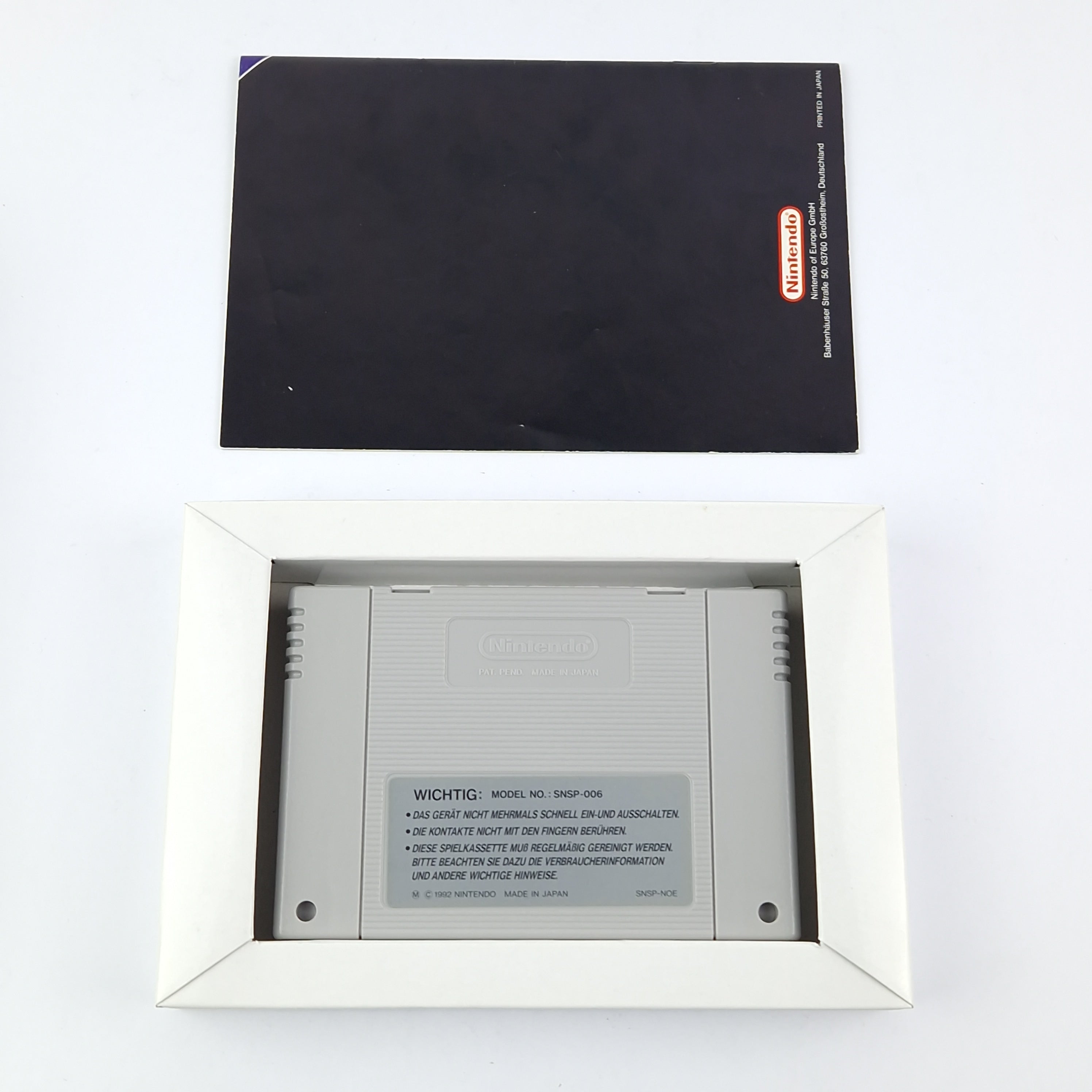 Super Nintendo Spiel – Wario´s Woods OVP Anleitung PAL