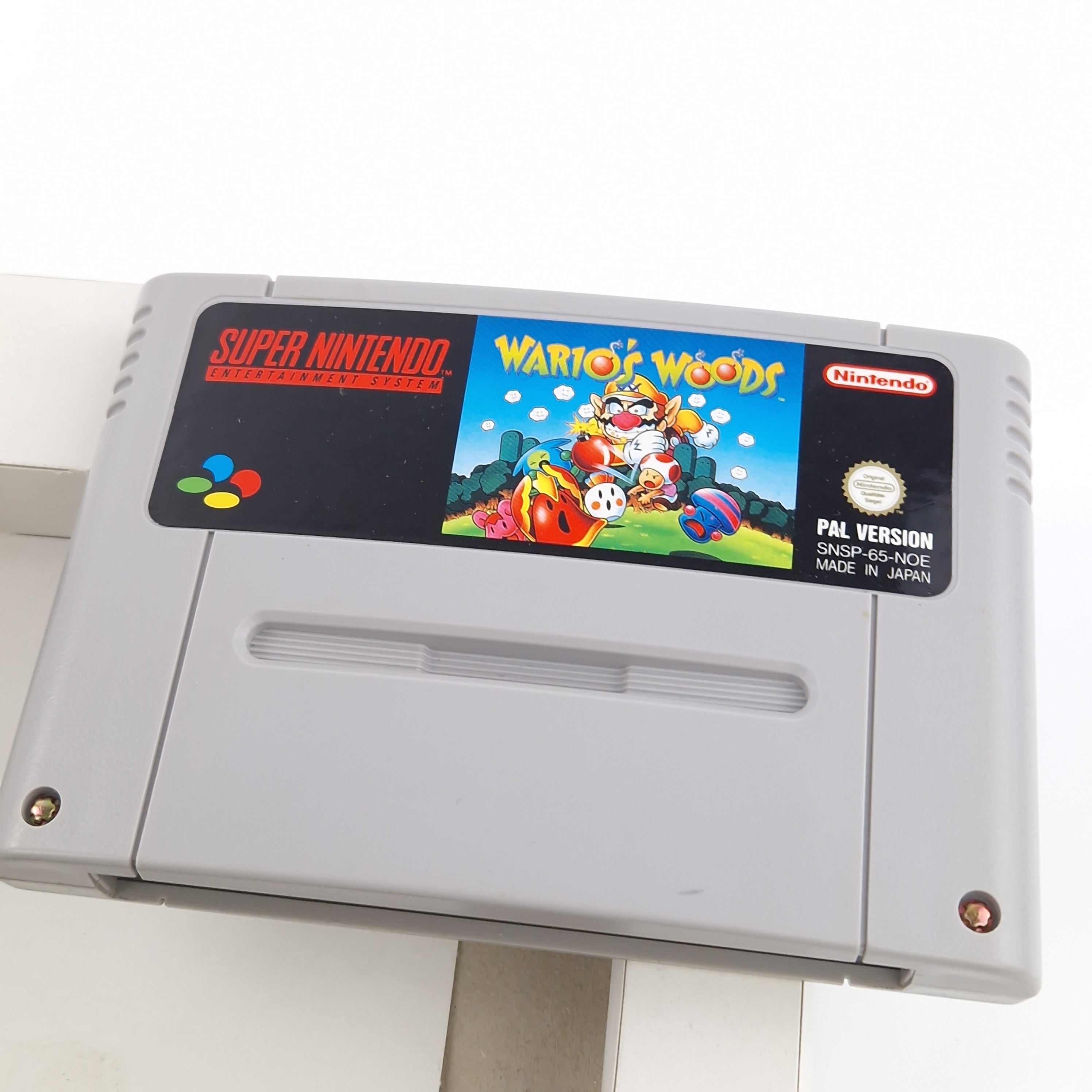 Super Nintendo Spiel – Wario Woods SNES Modul OVP PAL