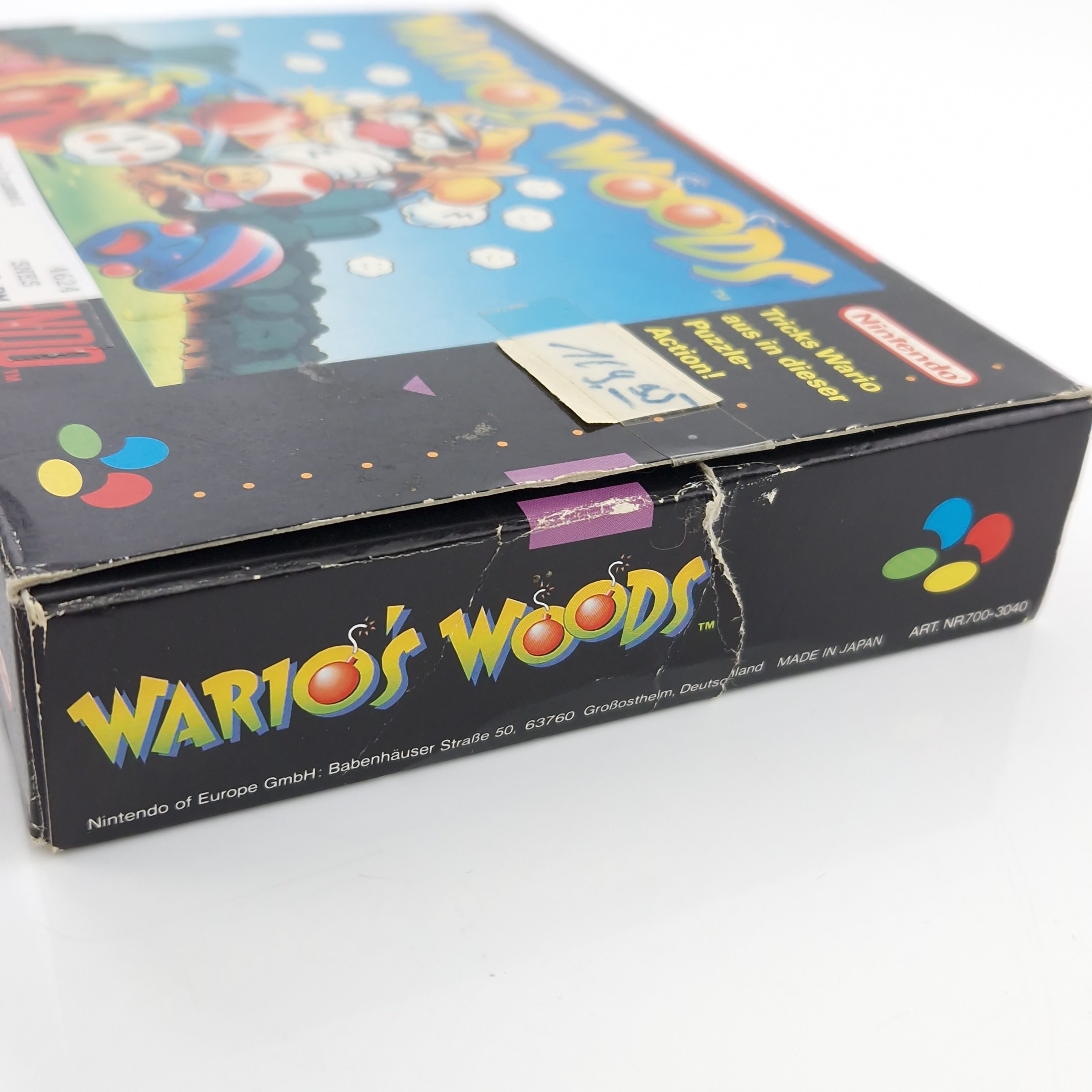 Super Nintendo Spiel – Wario Woods SNES Modul OVP PAL