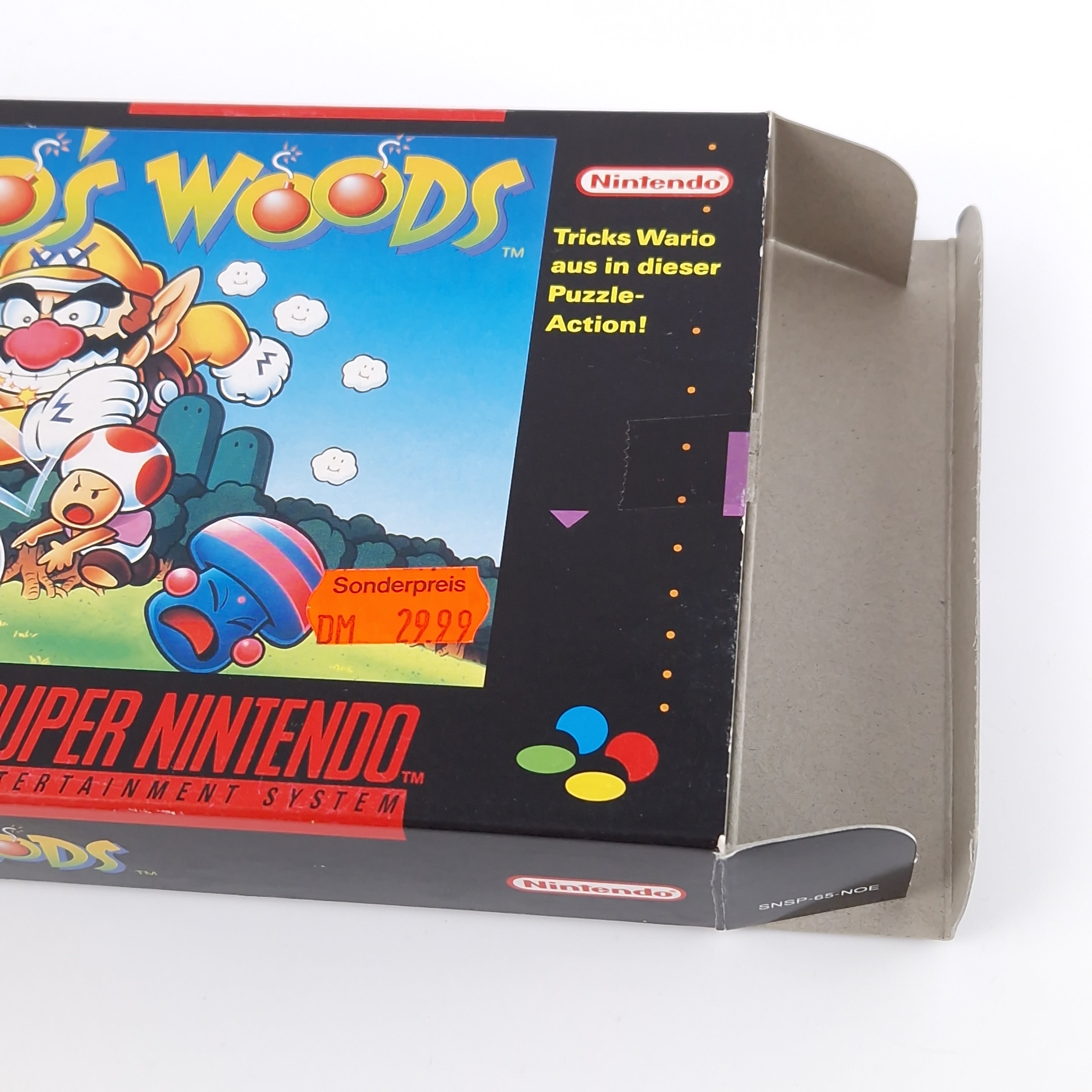 Super Nintendo Spiel – Wario Woods SNES Modul OVP PAL