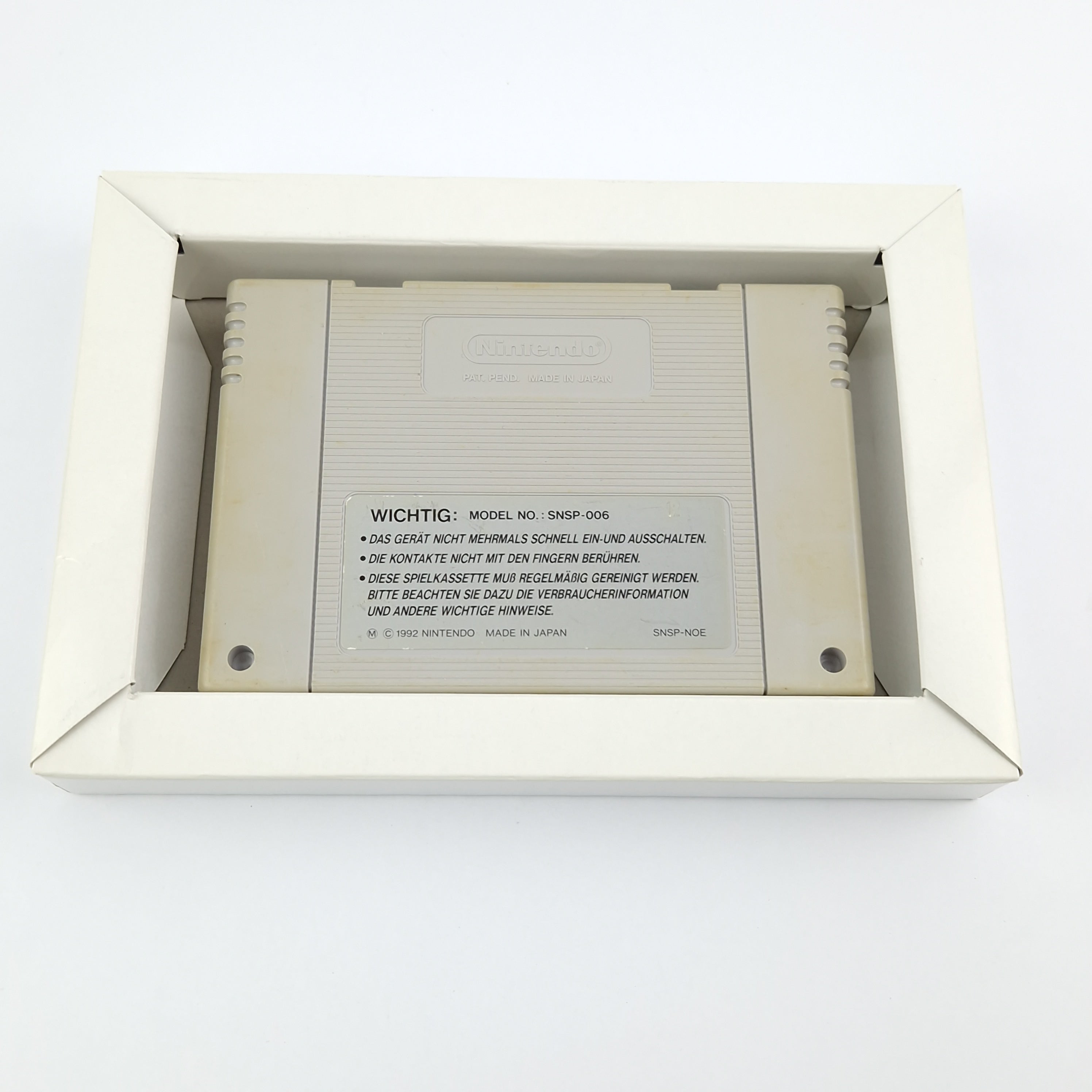 Super Nintendo Spiel – We re Back A Dinosaurs Story OVP Modul