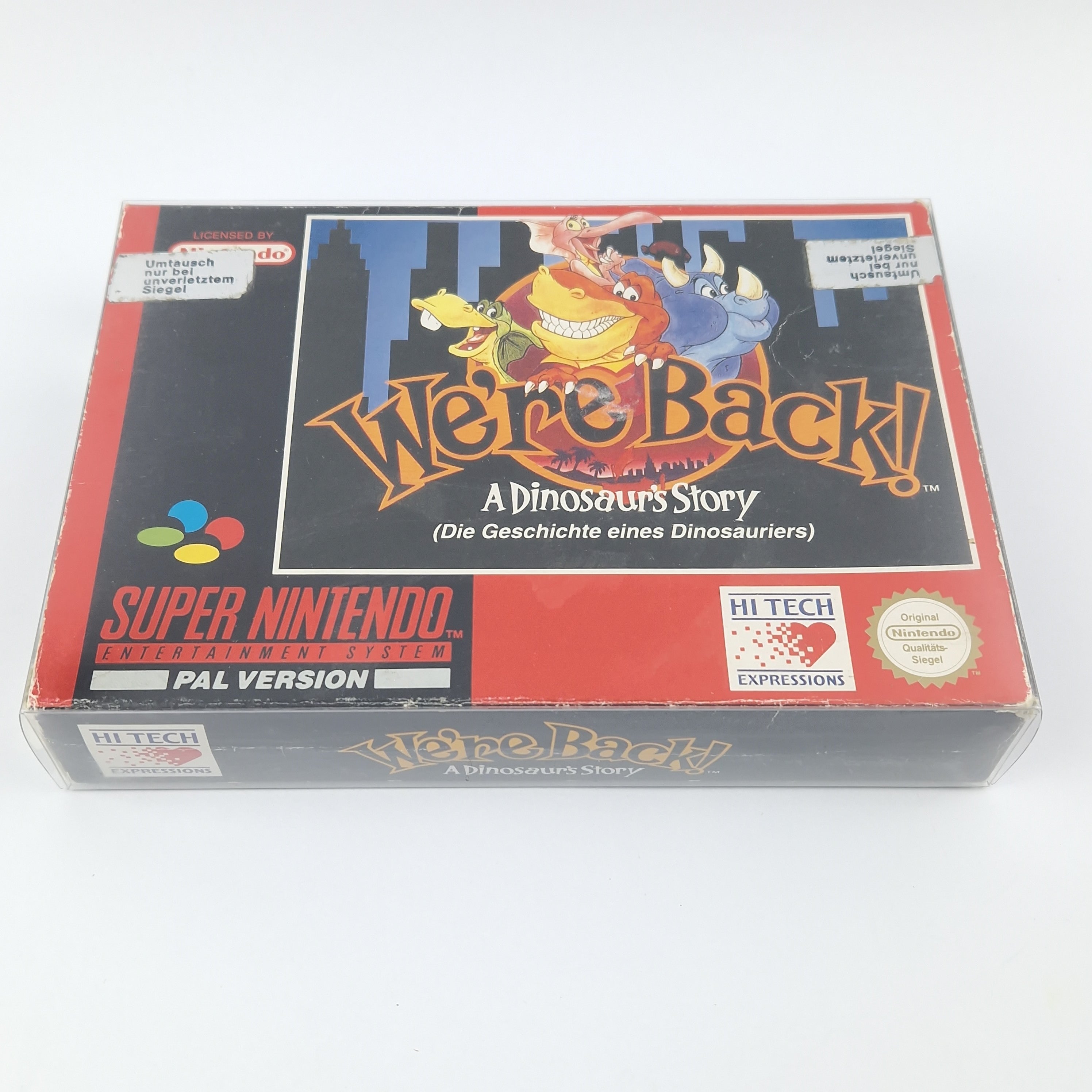 Super Nintendo Spiel – We re Back A Dinosaurs Story OVP Modul