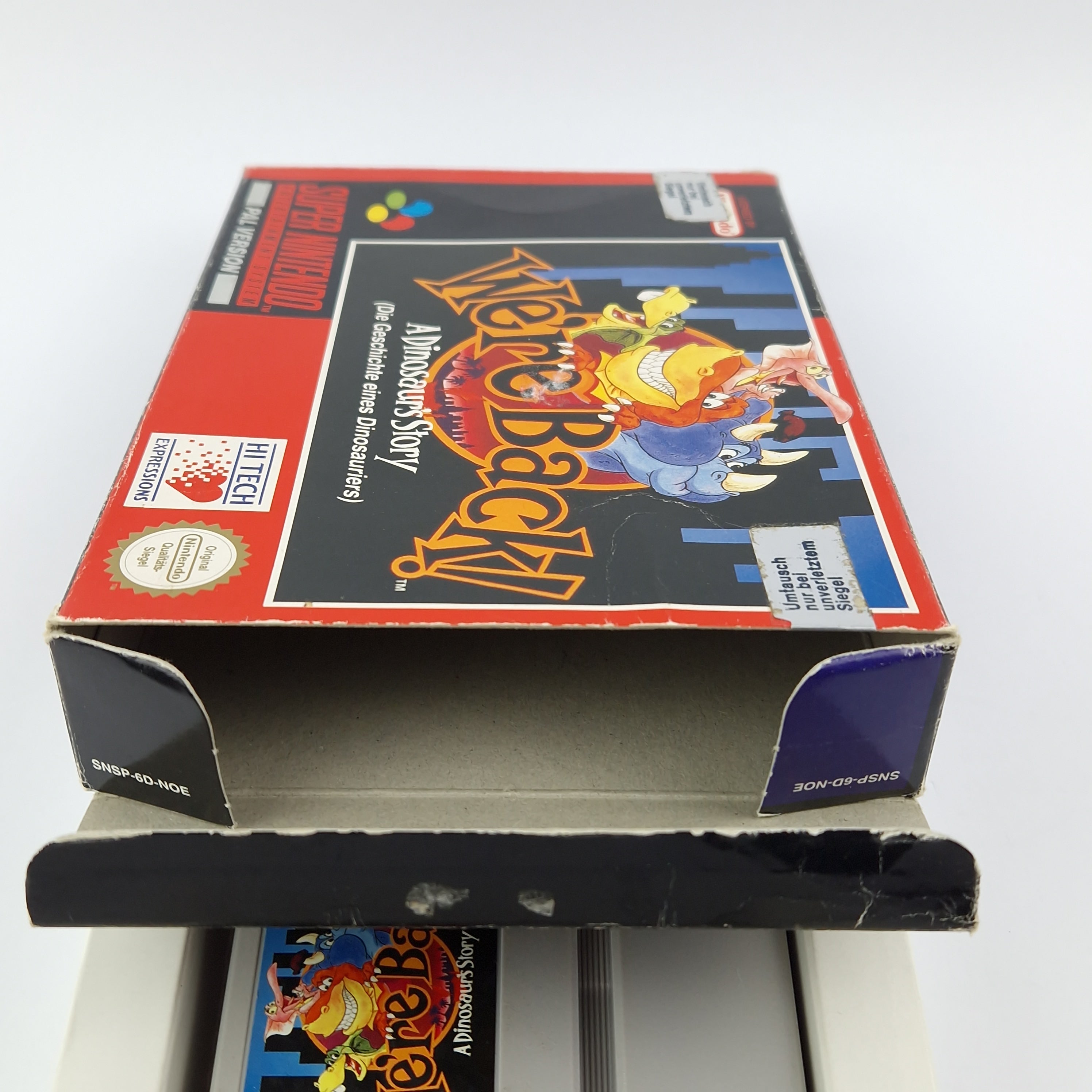 Super Nintendo Spiel – We re Back A Dinosaurs Story OVP Modul