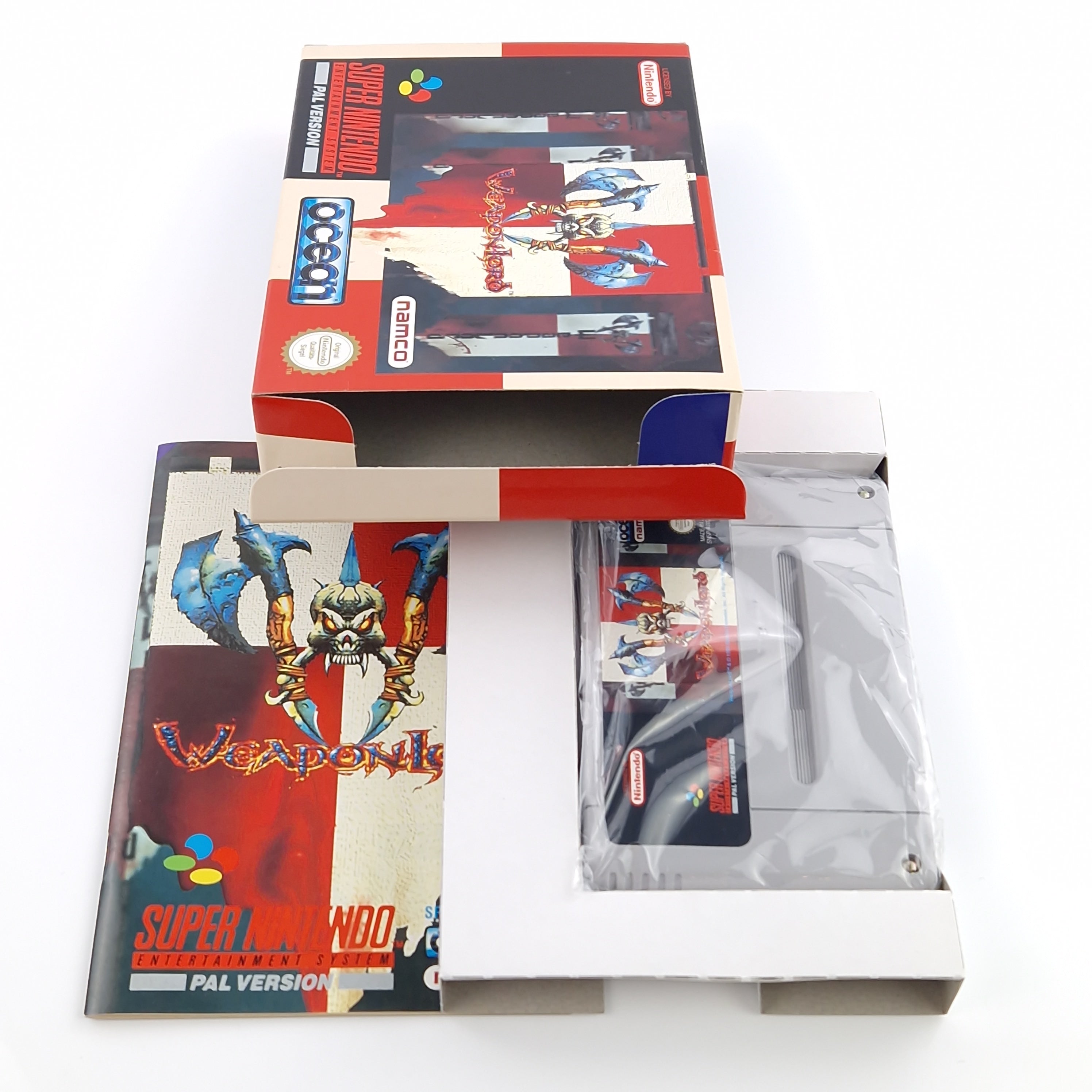 Super Nintendo Spiel – Weaponlord SNES Modul OVP PAL CIB
