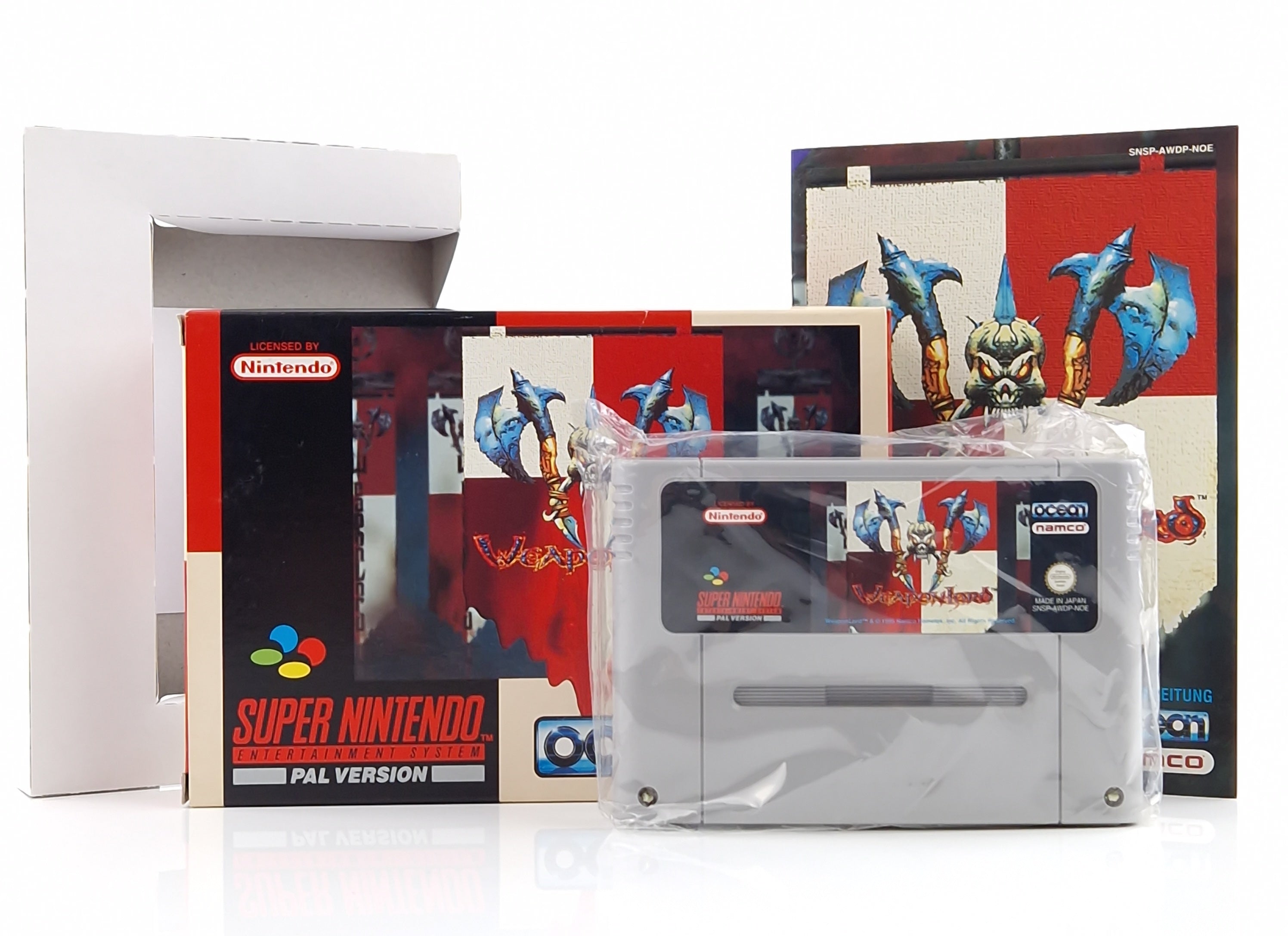Super Nintendo Spiel – Weaponlord SNES Modul OVP PAL CIB