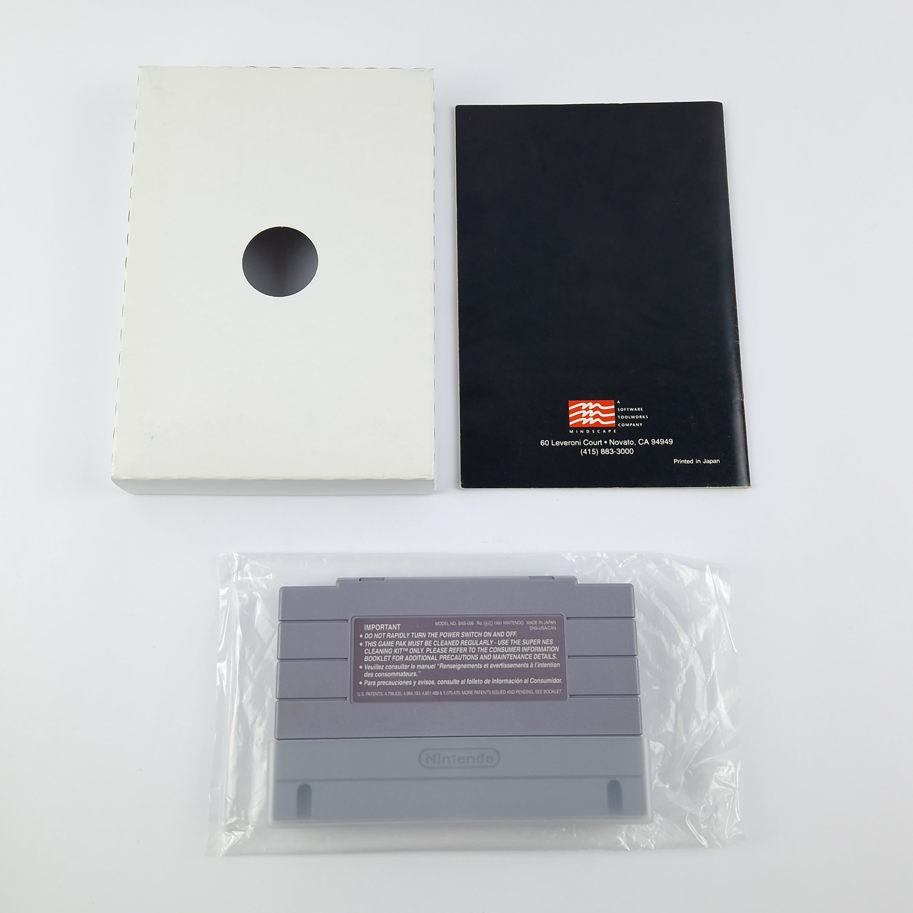 Super Nintendo Spiel – Wing Commander OVP Anleitung Modul