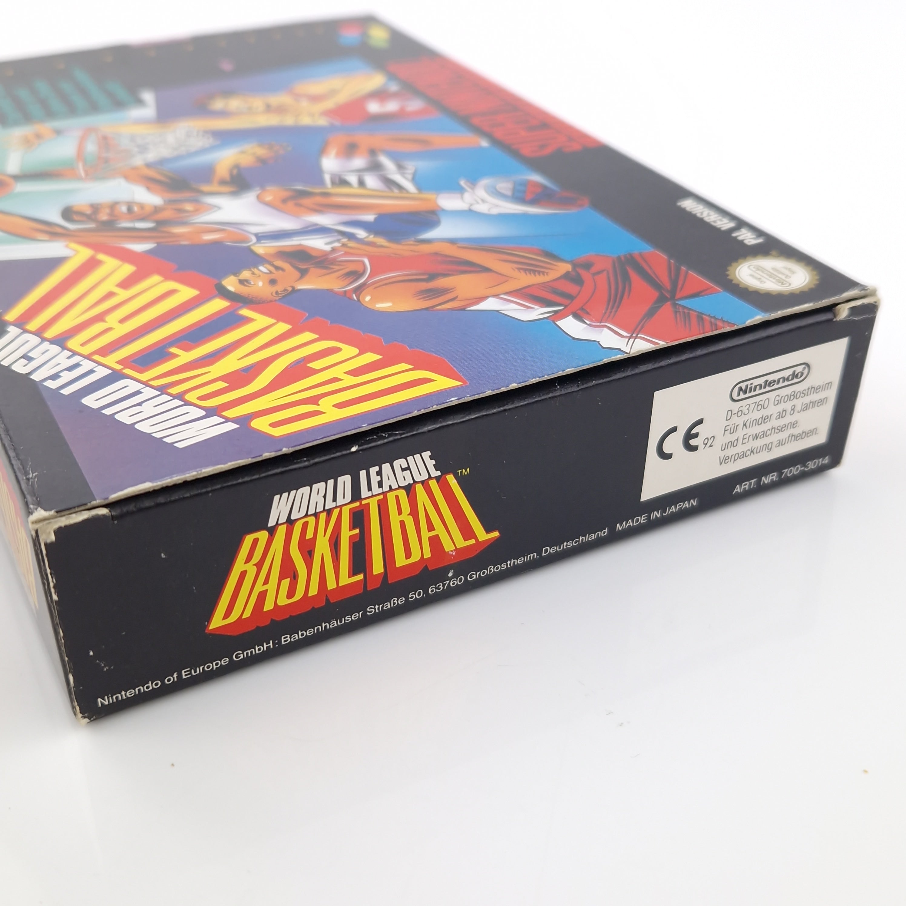 Super Nintendo Spiel – World League Basketball (OVP PAL)