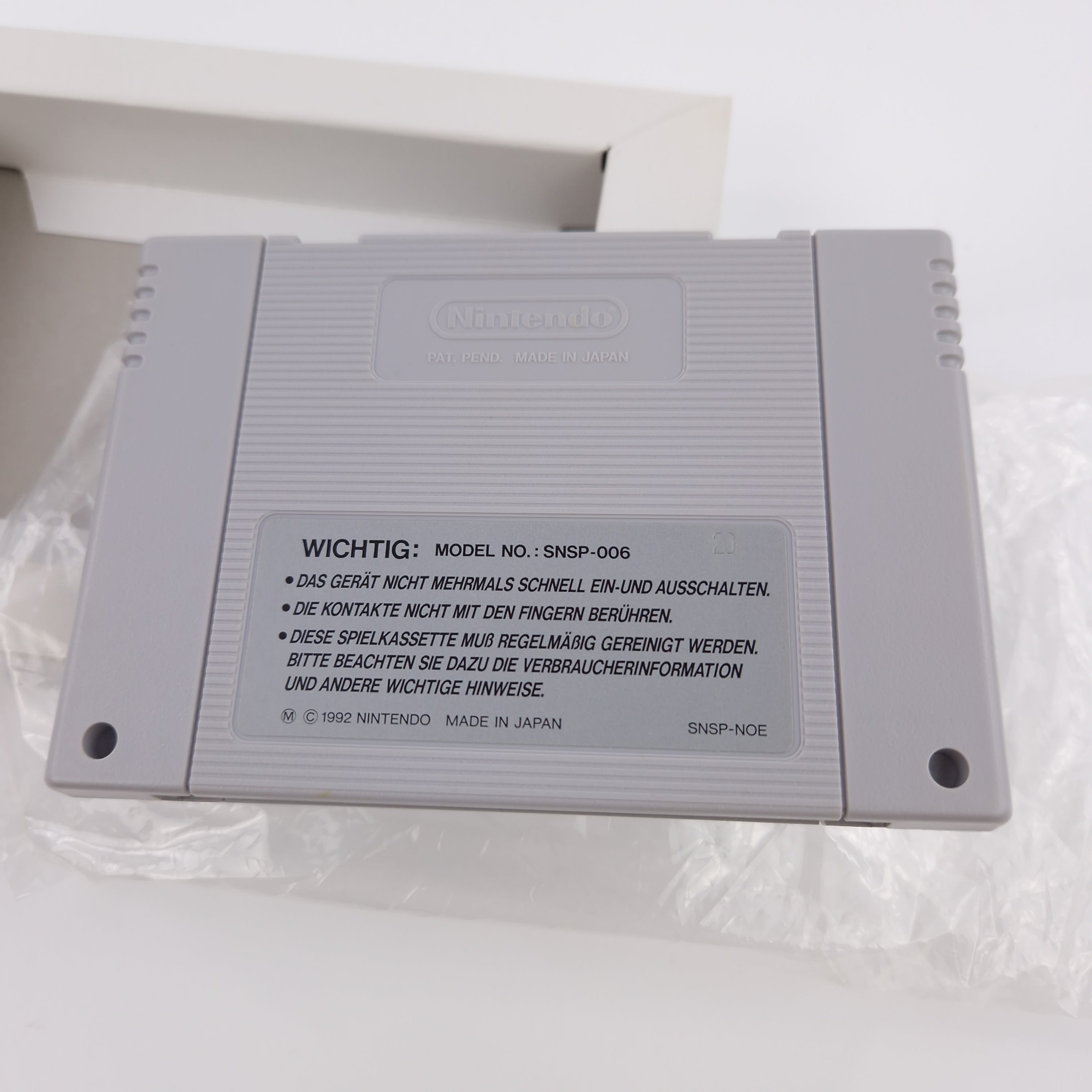 Super Nintendo Spiel – World League Basketball (OVP PAL)