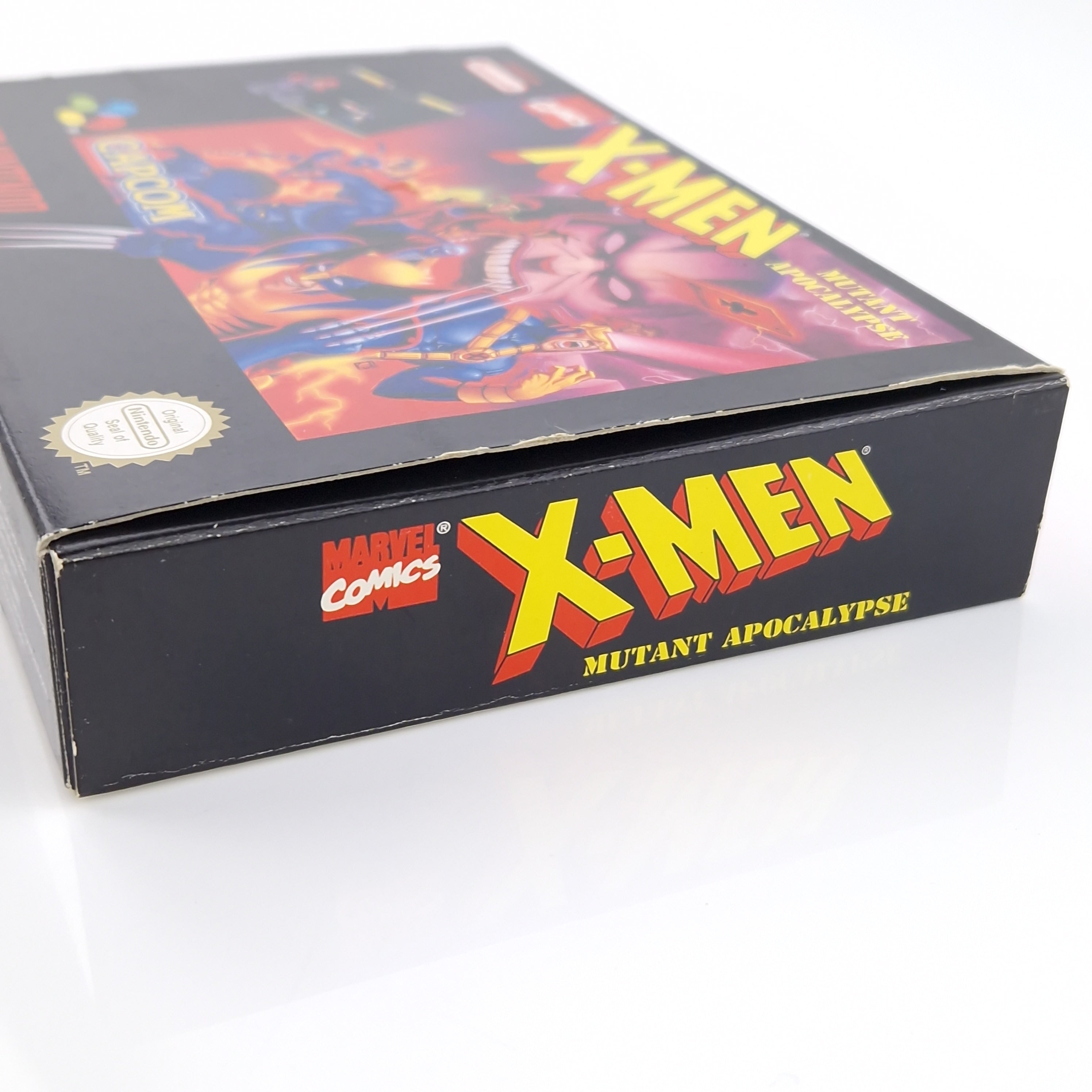 Super Nintendo Spiel – X-Men Mutant Apocalypse (OVP CIB)